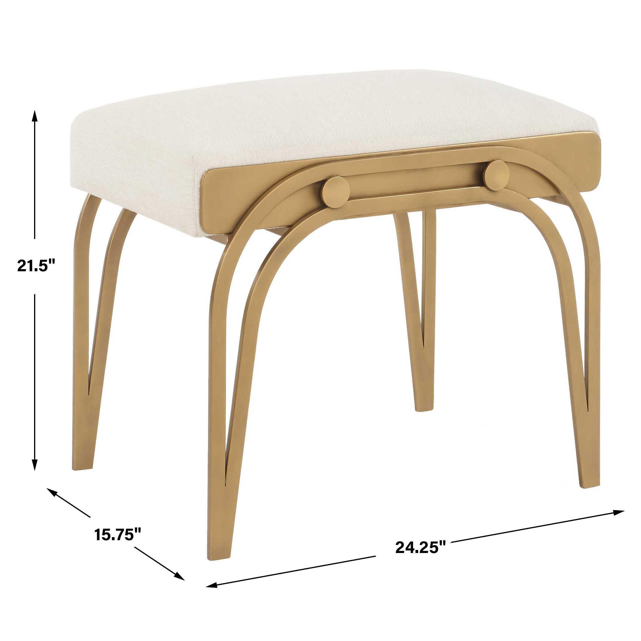 Exalted Living Grace Accent Bench, , large