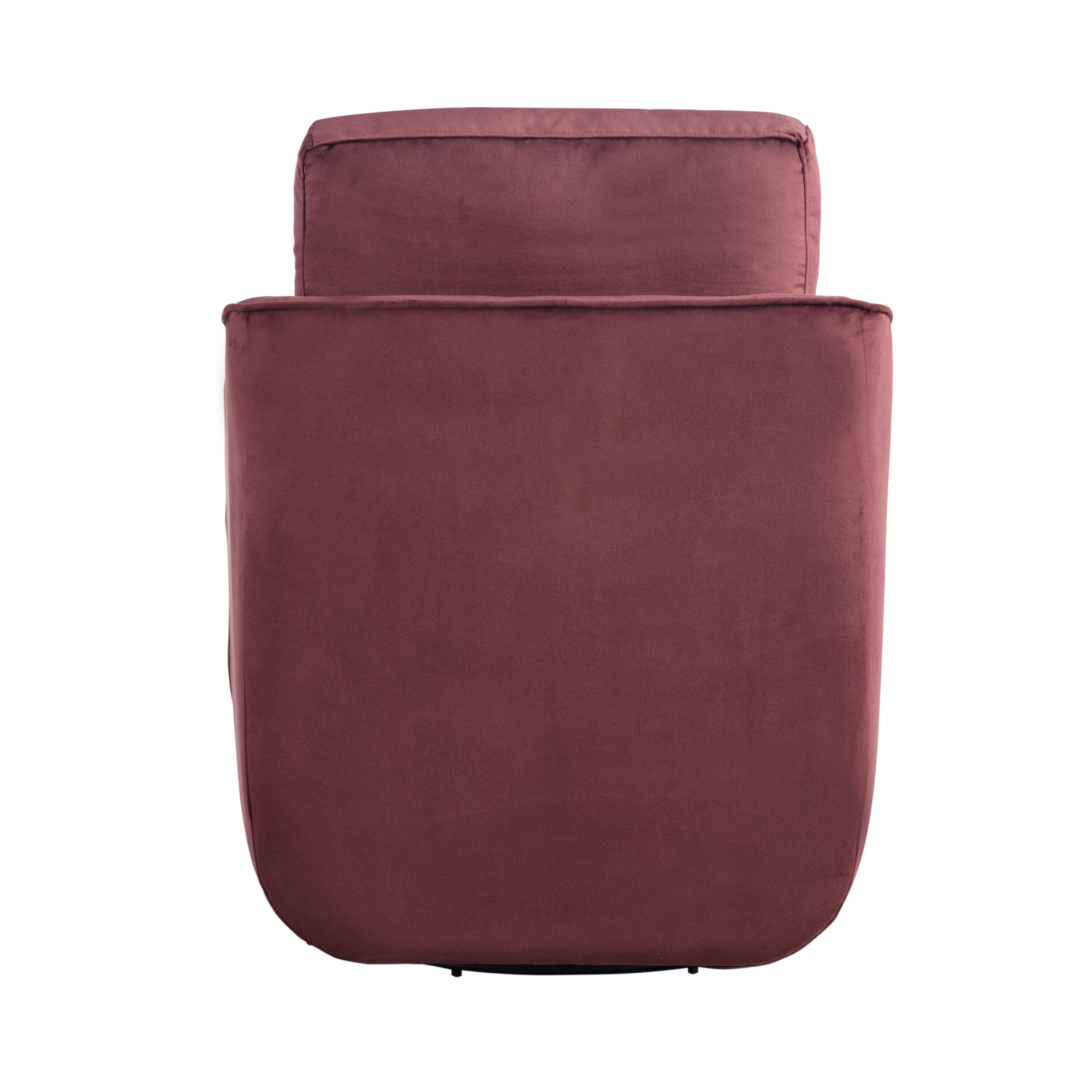 Studio Living Lydia Accent Chair, Plum, large