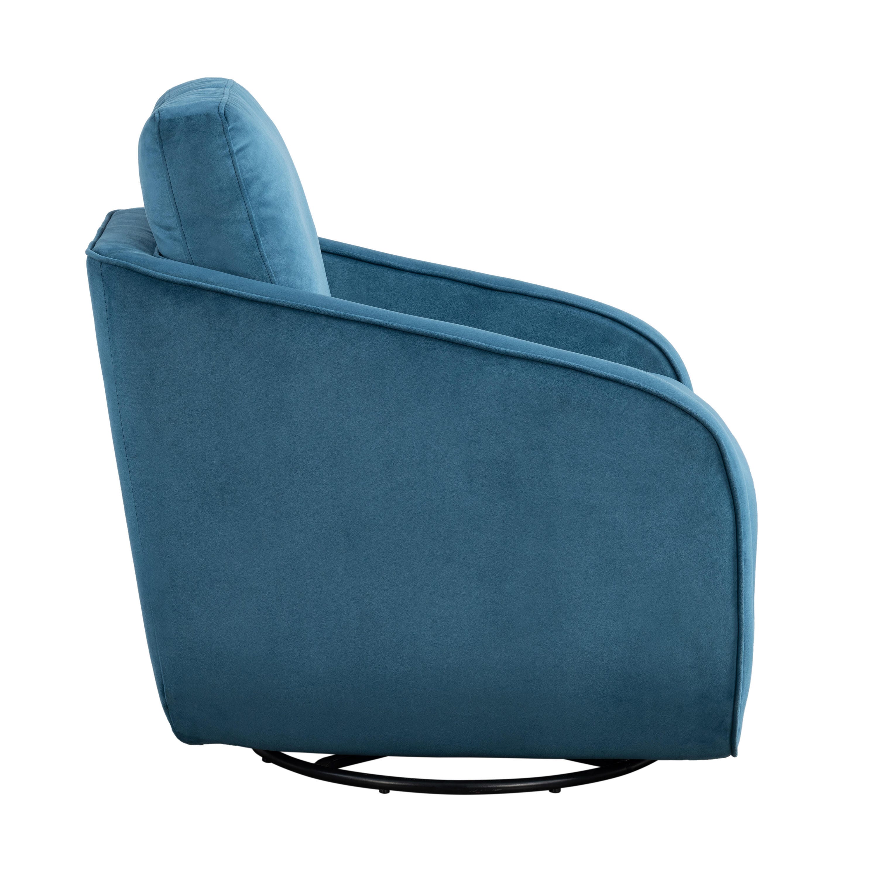 Studio Living Lydia Accent Chair, Blue, large