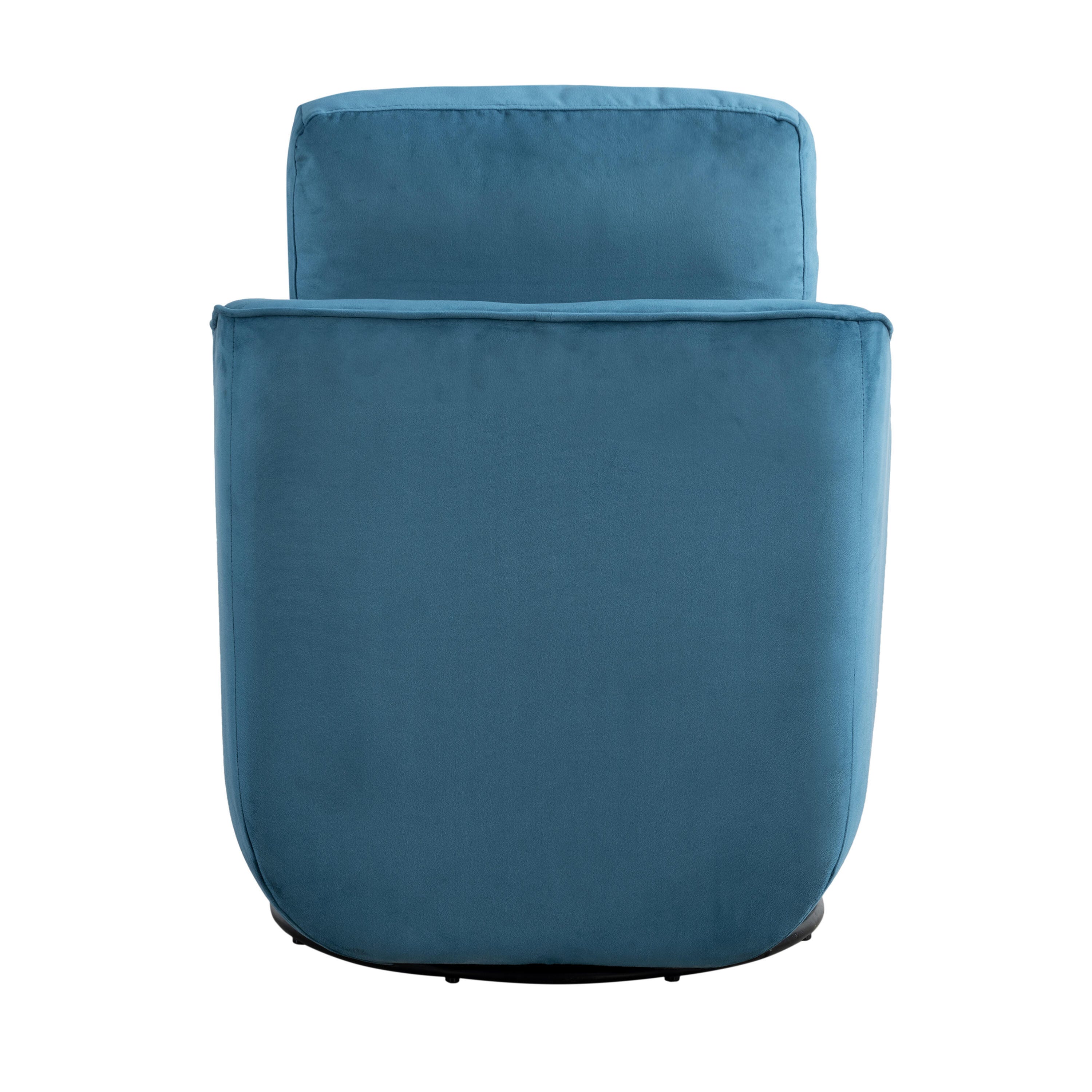 Studio Living Lydia Accent Chair, Blue, large