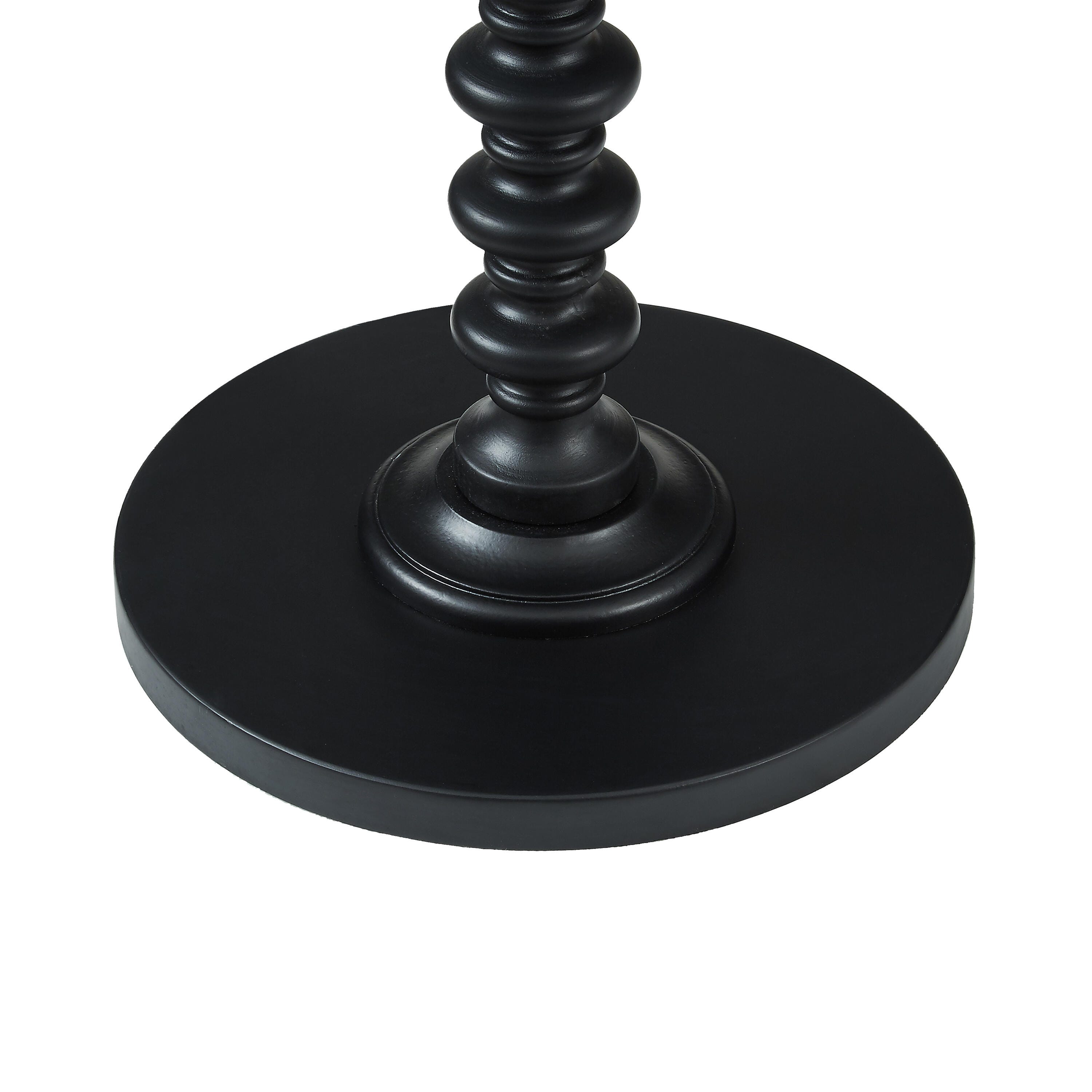 Linon Elina Accent Table, Black, large