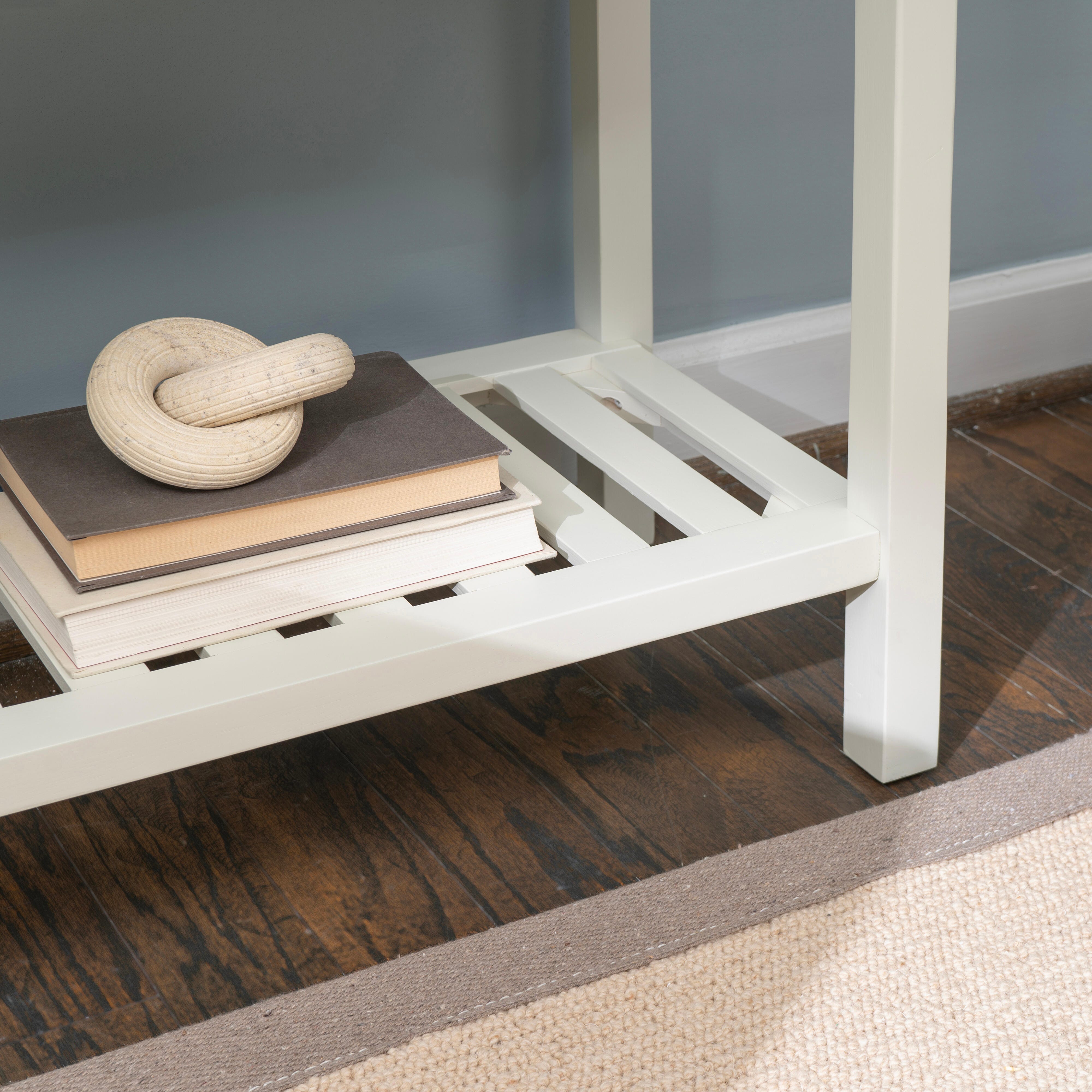 Linon Bowen Console Table, Cream, large