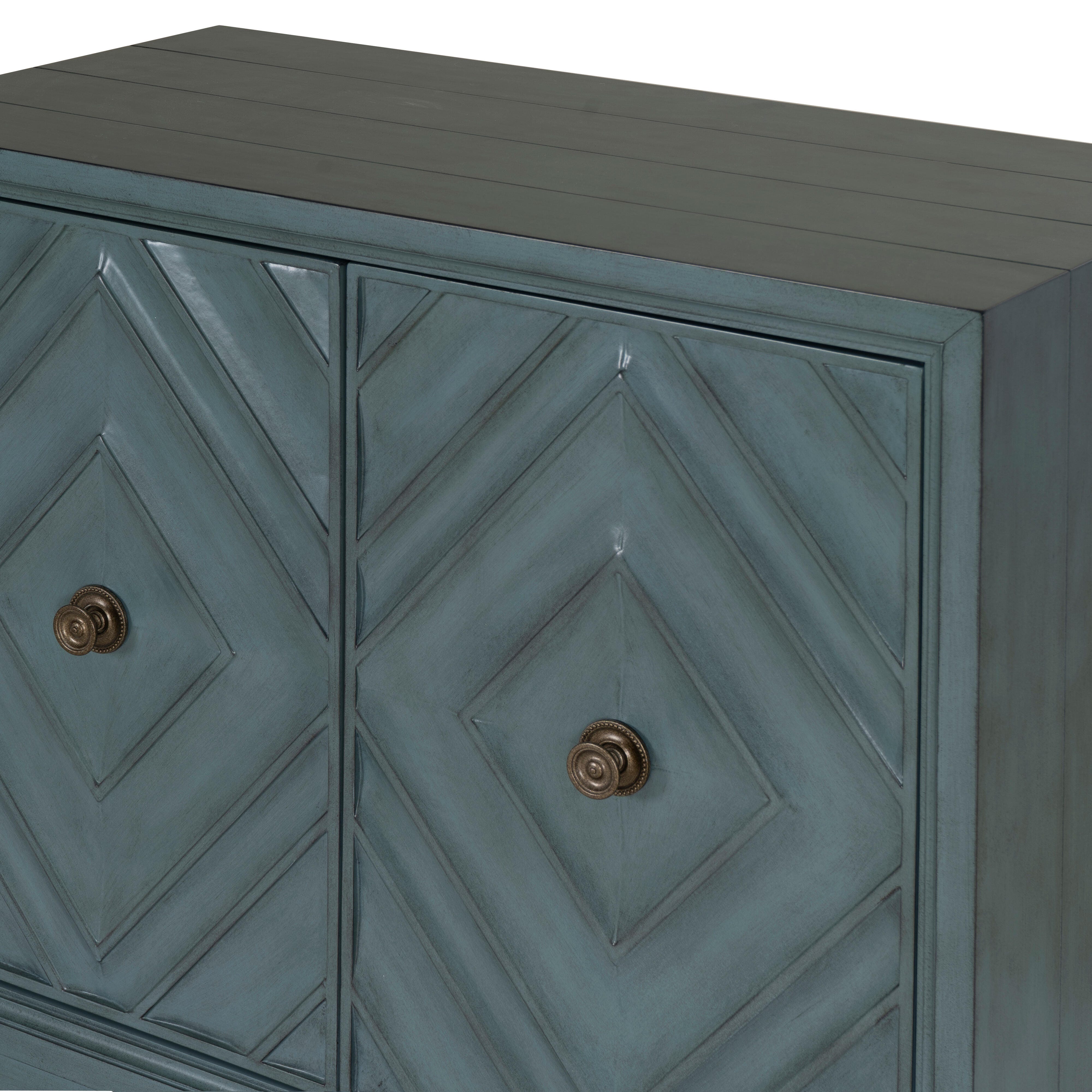 Linon Jayden 36" Accent Cabinet, , large