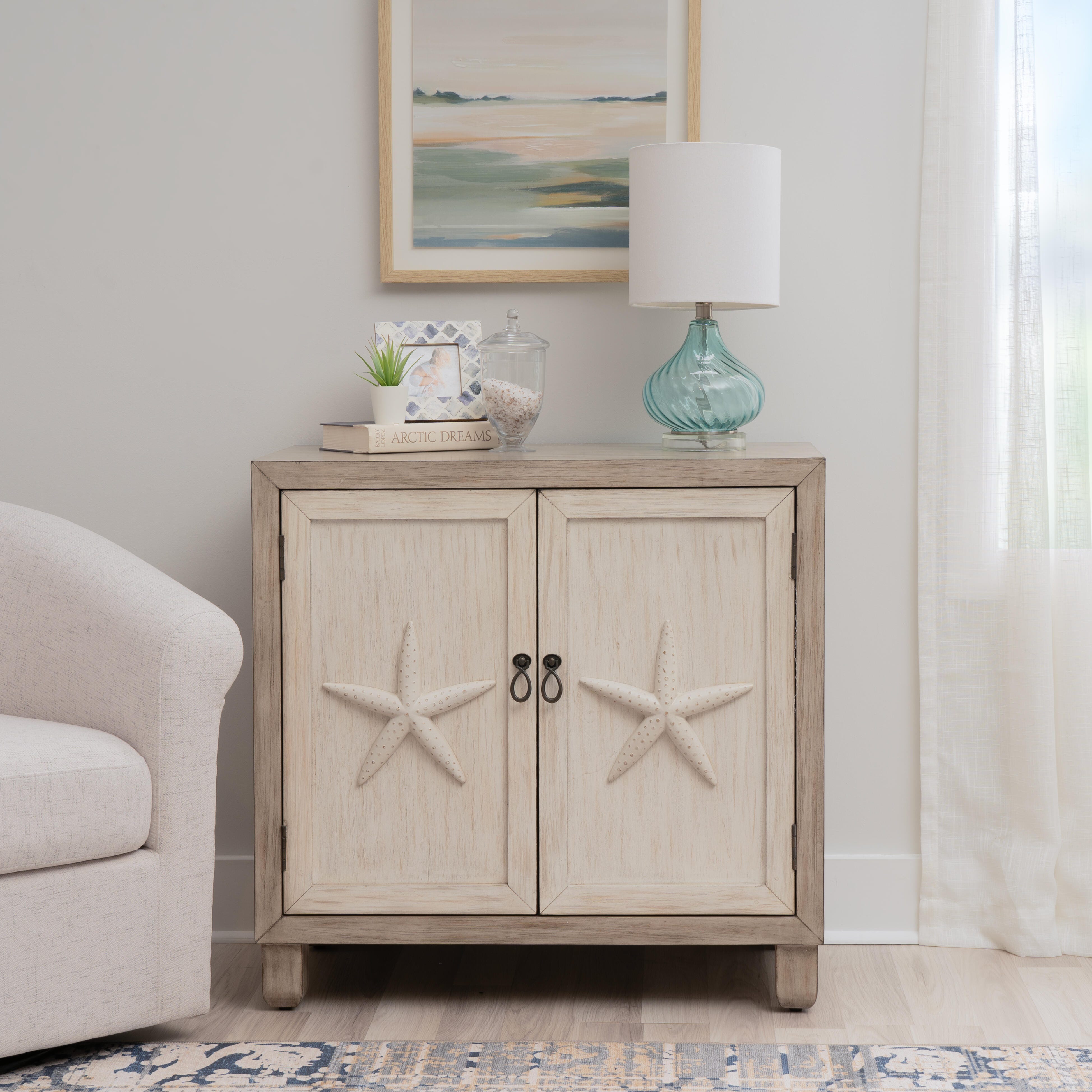 Linon Cannon 32" Accent Cabinet, , rollover