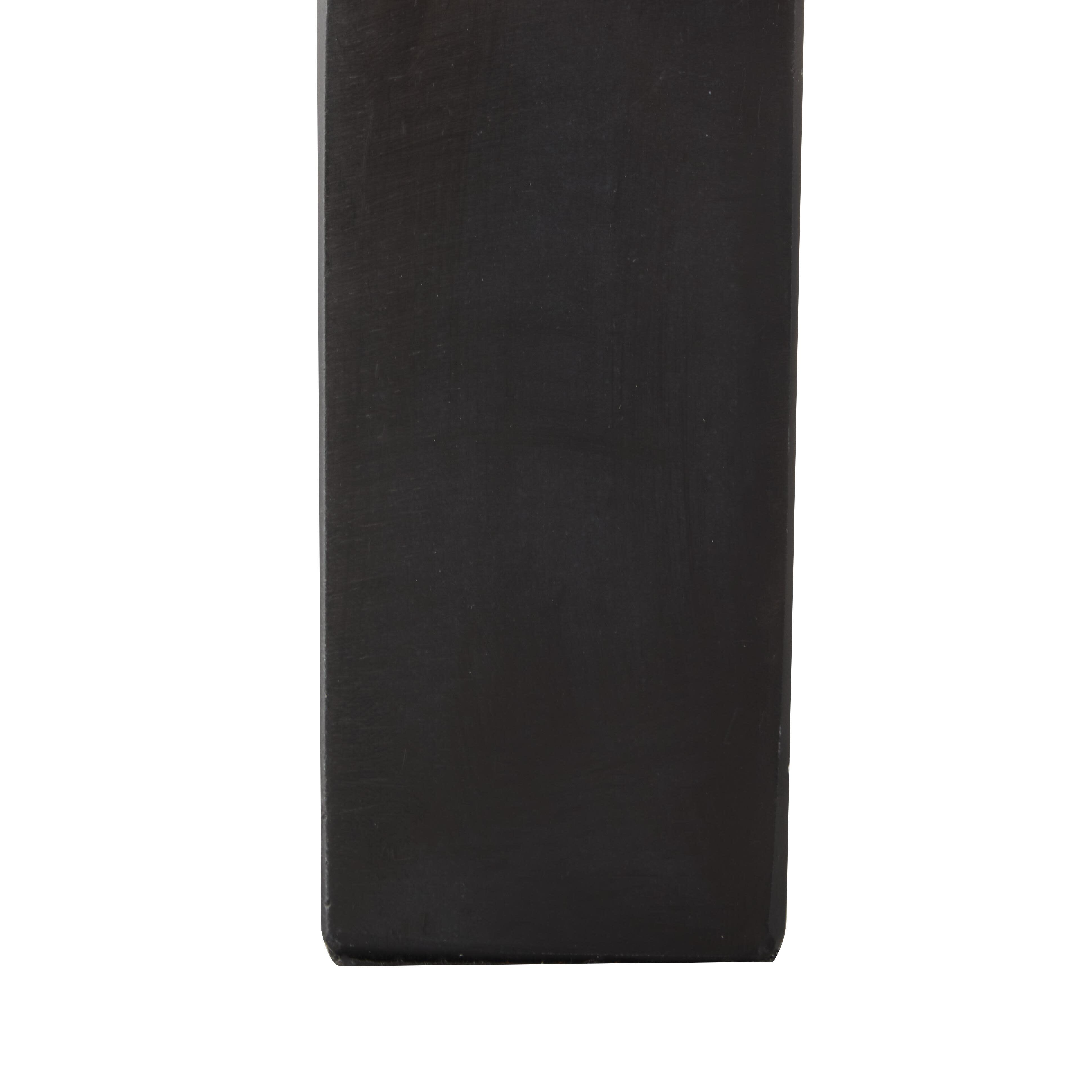 Bayberry Lane Arched Decorative Bookend (Set Of 2), Black, large