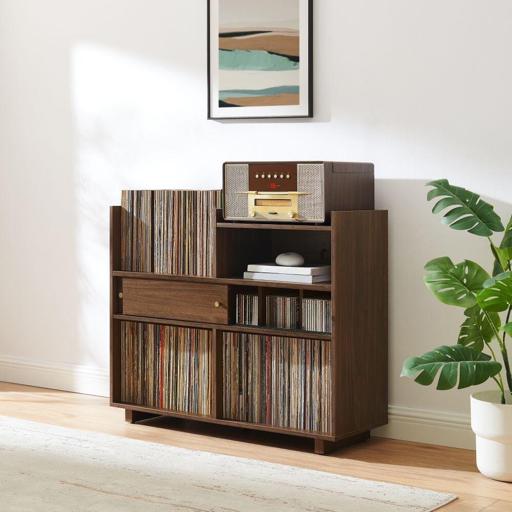 Crosley Furniture Dylan 40" Record Player Stand, , rollover