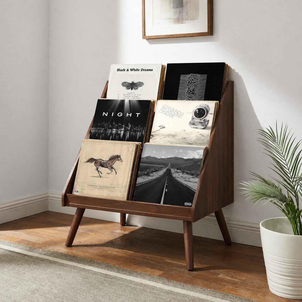 Crosley Furniture Liam 28" Record Player Stand, , rollover