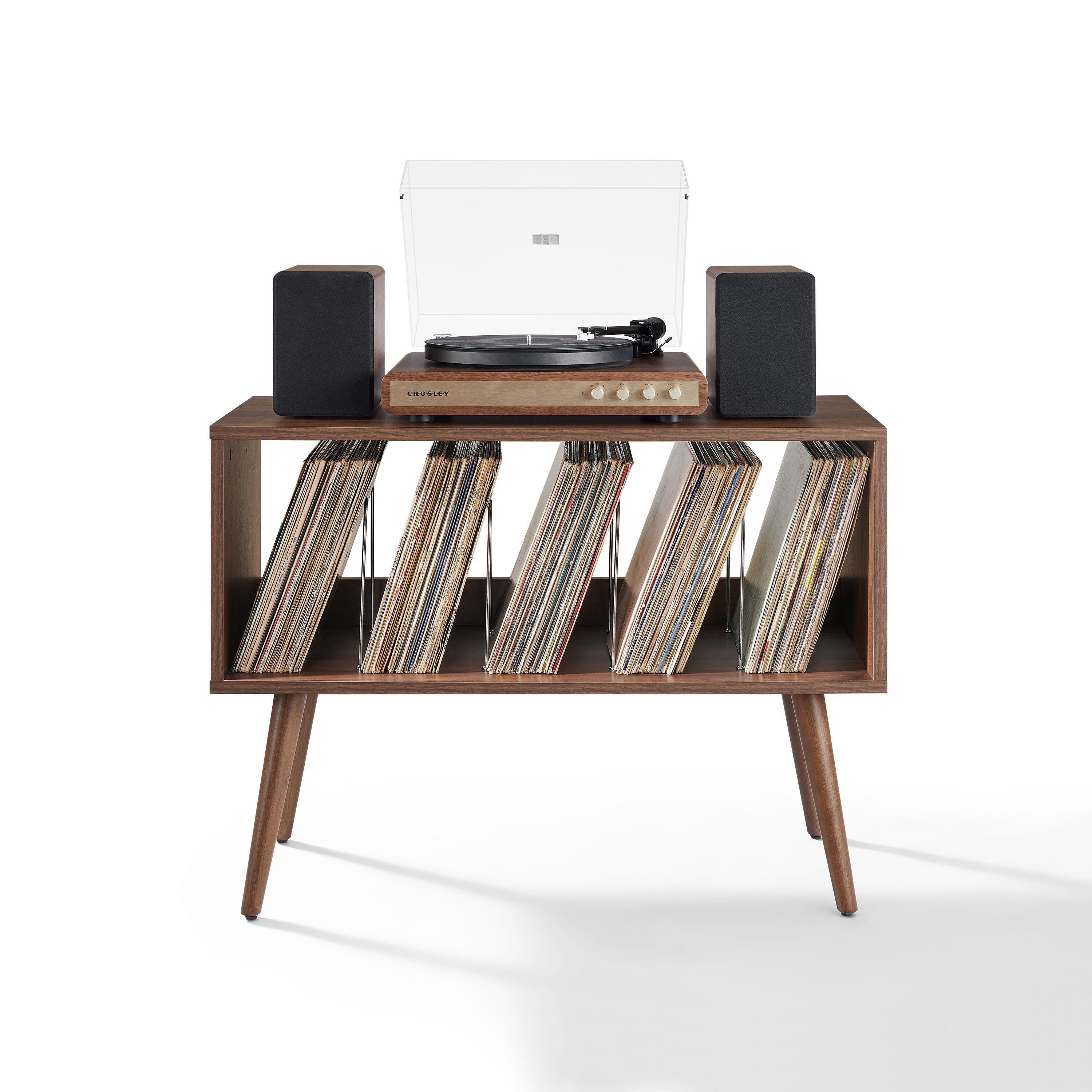 Crosley Furniture Liam 36" Record Player Stand, , large