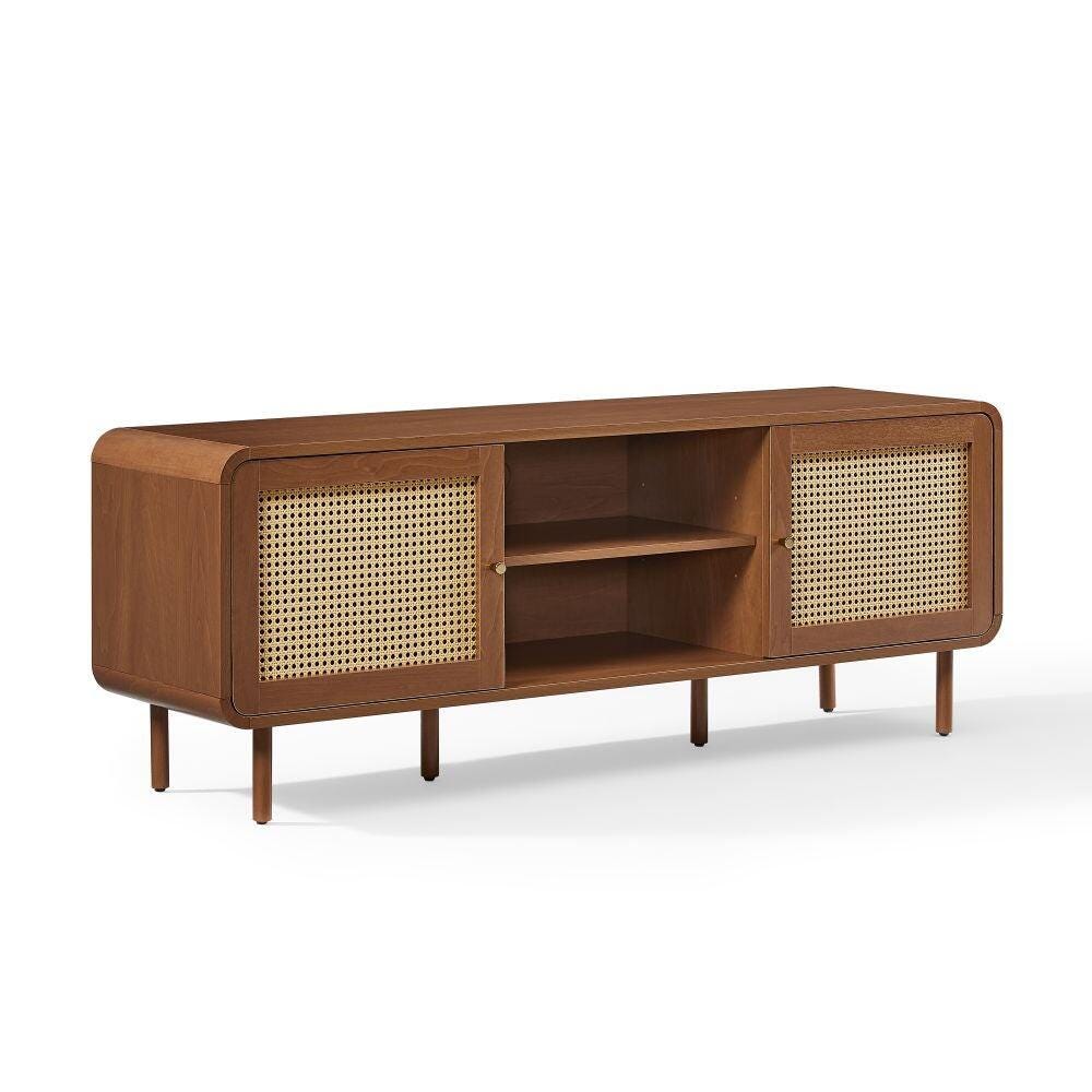 CrosleyFurniture Nora 60" Record Player Cabinet, , large