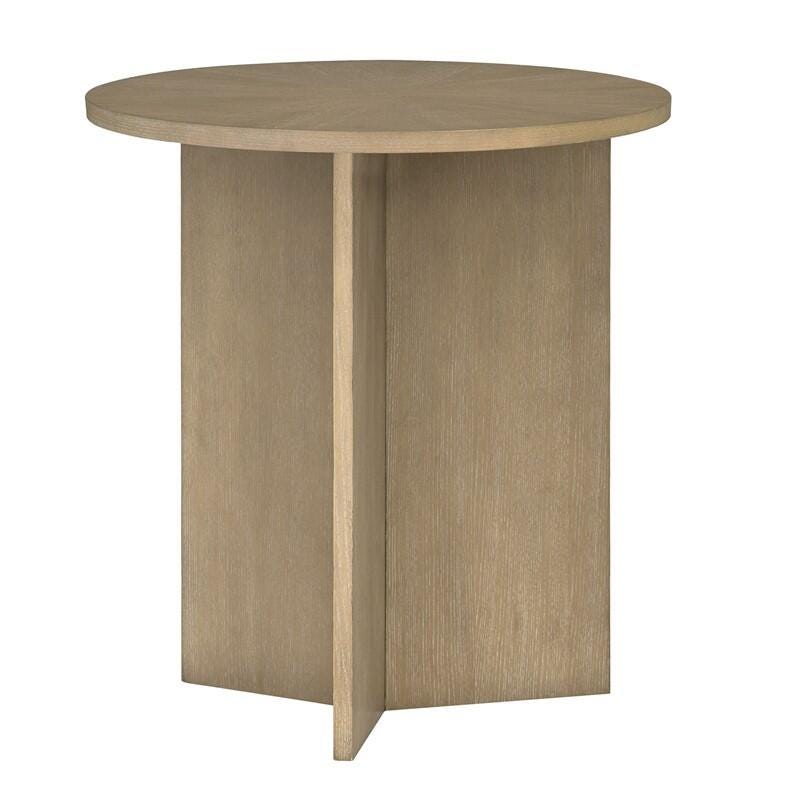 Martha Stewart Sadie Side Table, Greige, large