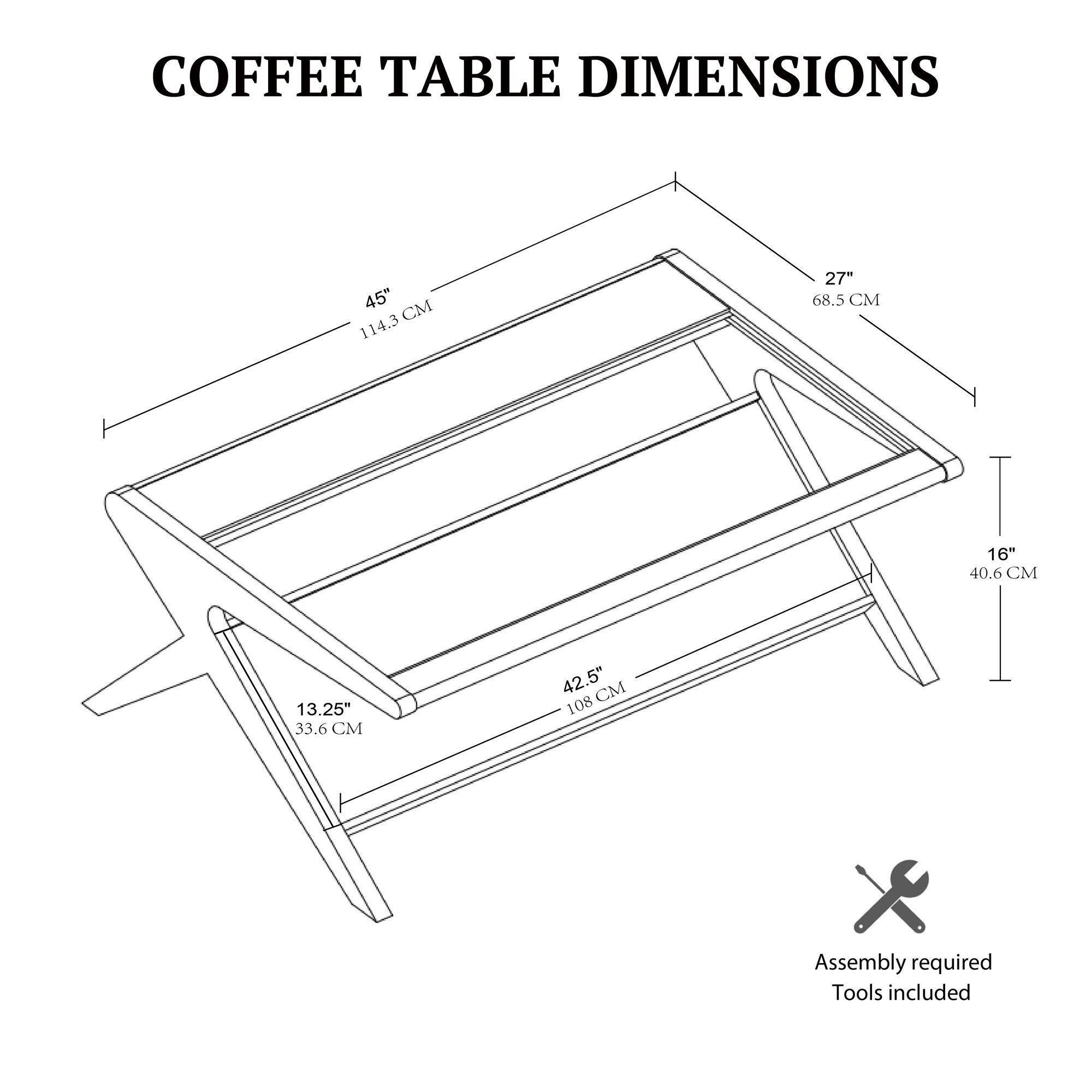 INK+IVY Rocket Coffee Table, , large