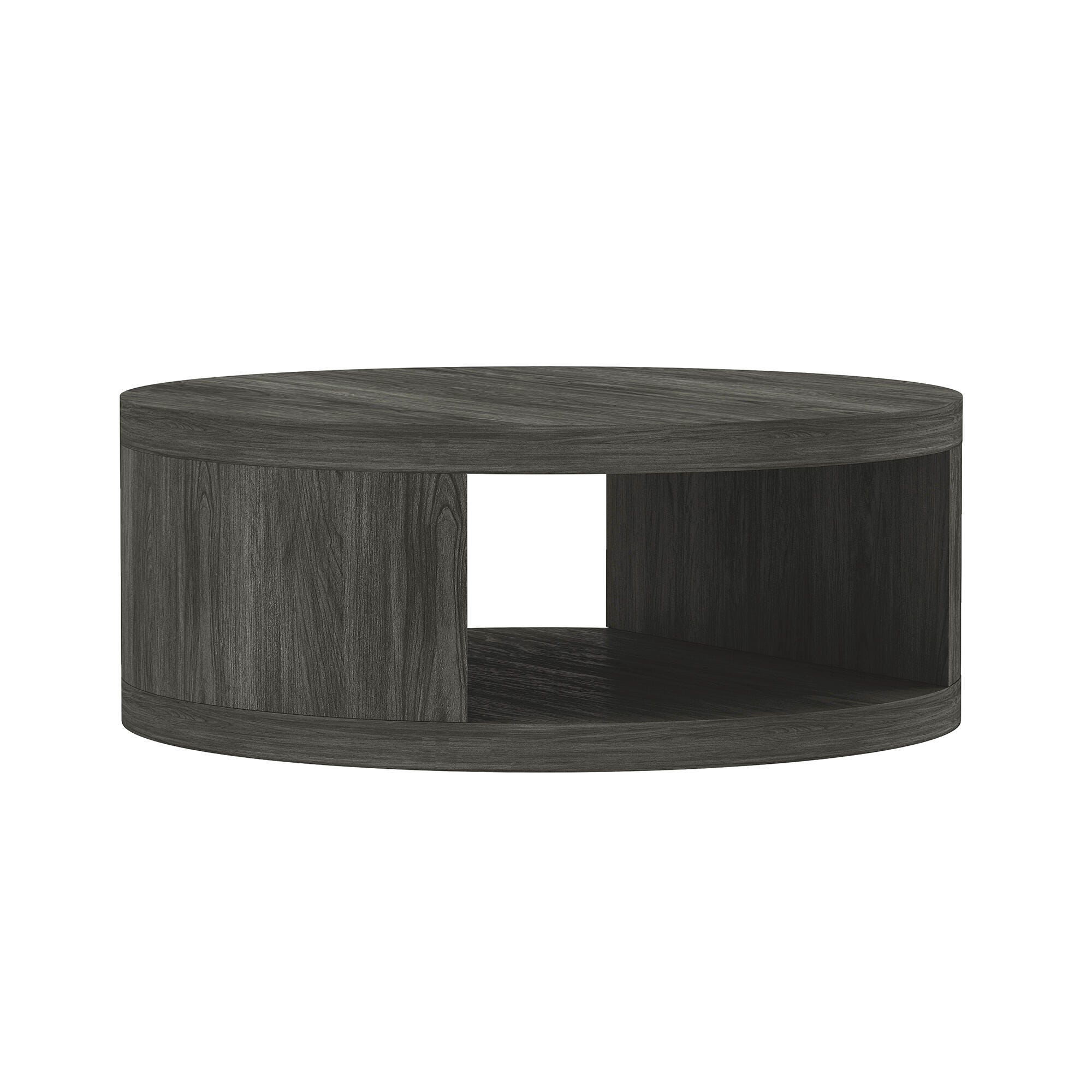 Manhattan Comfort Alure Coffee Table, Charcoal, large