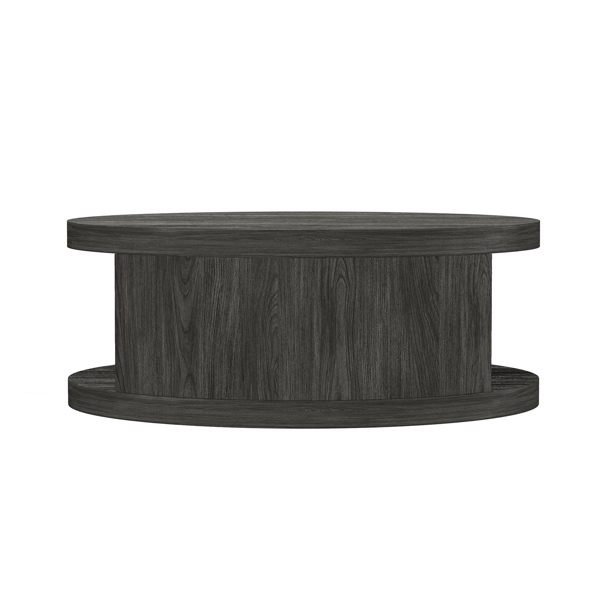 Manhattan Comfort Alure Coffee Table, Charcoal, large