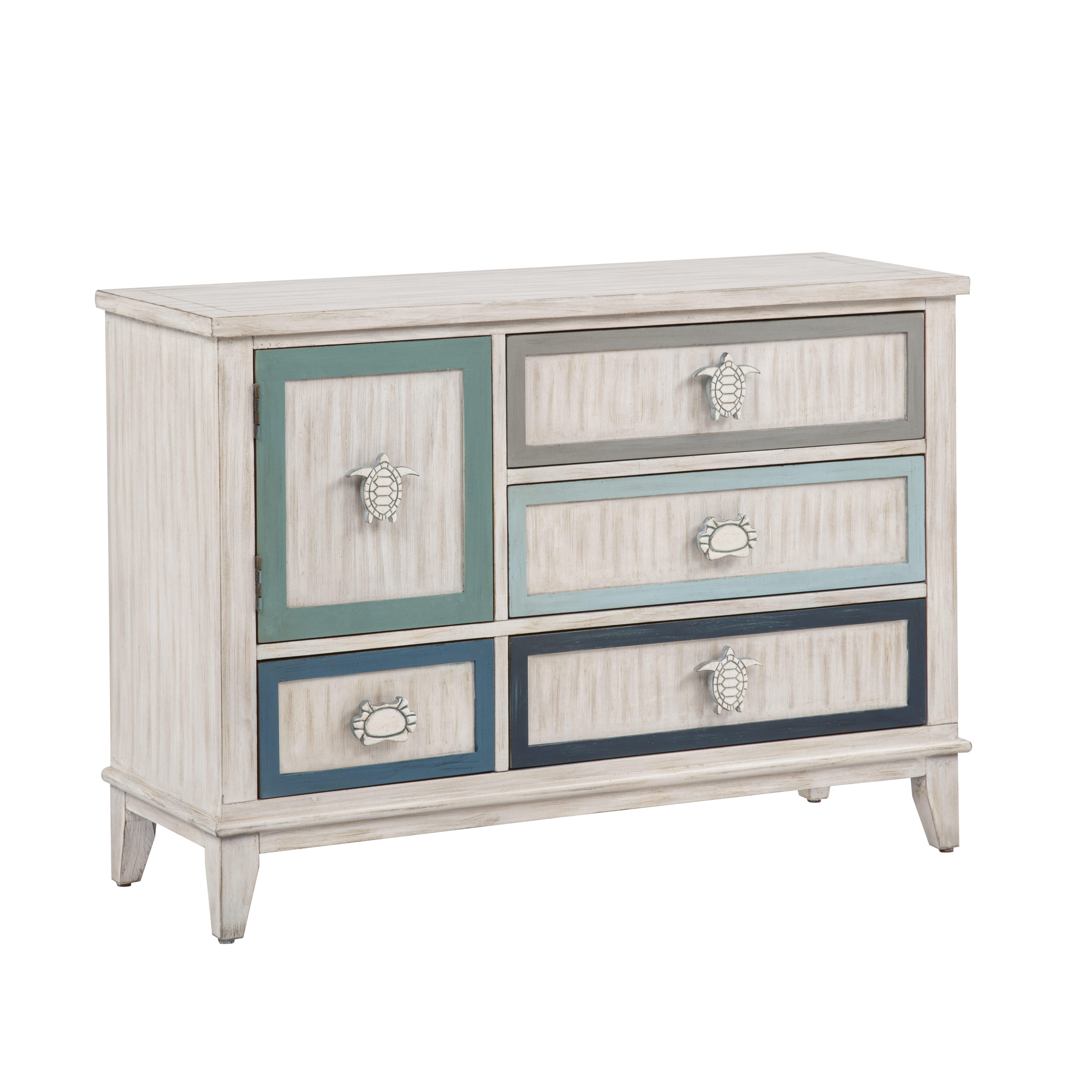 Linon Honu 42" Accent Cabinet, , large