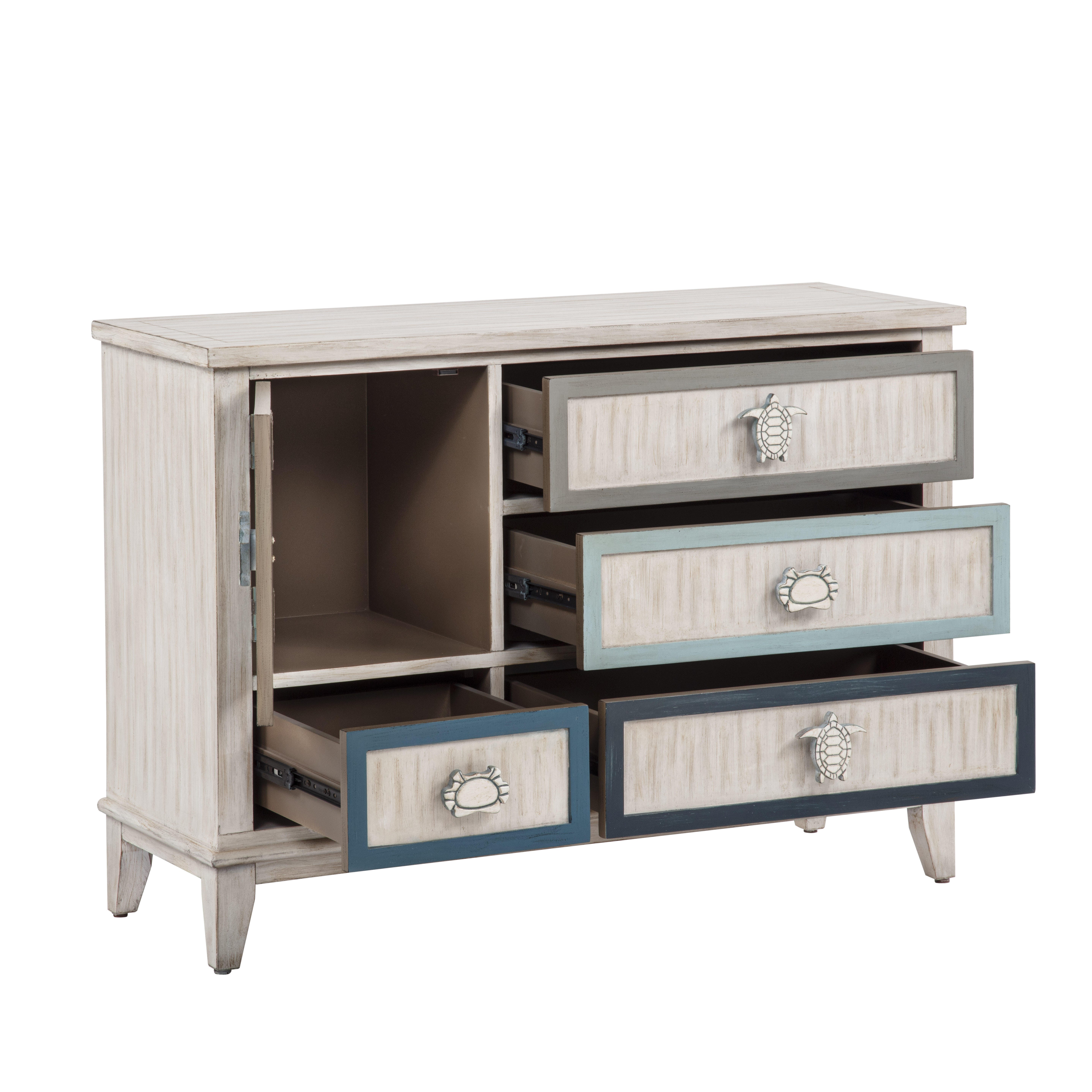 Linon Honu 42" Accent Cabinet, , large