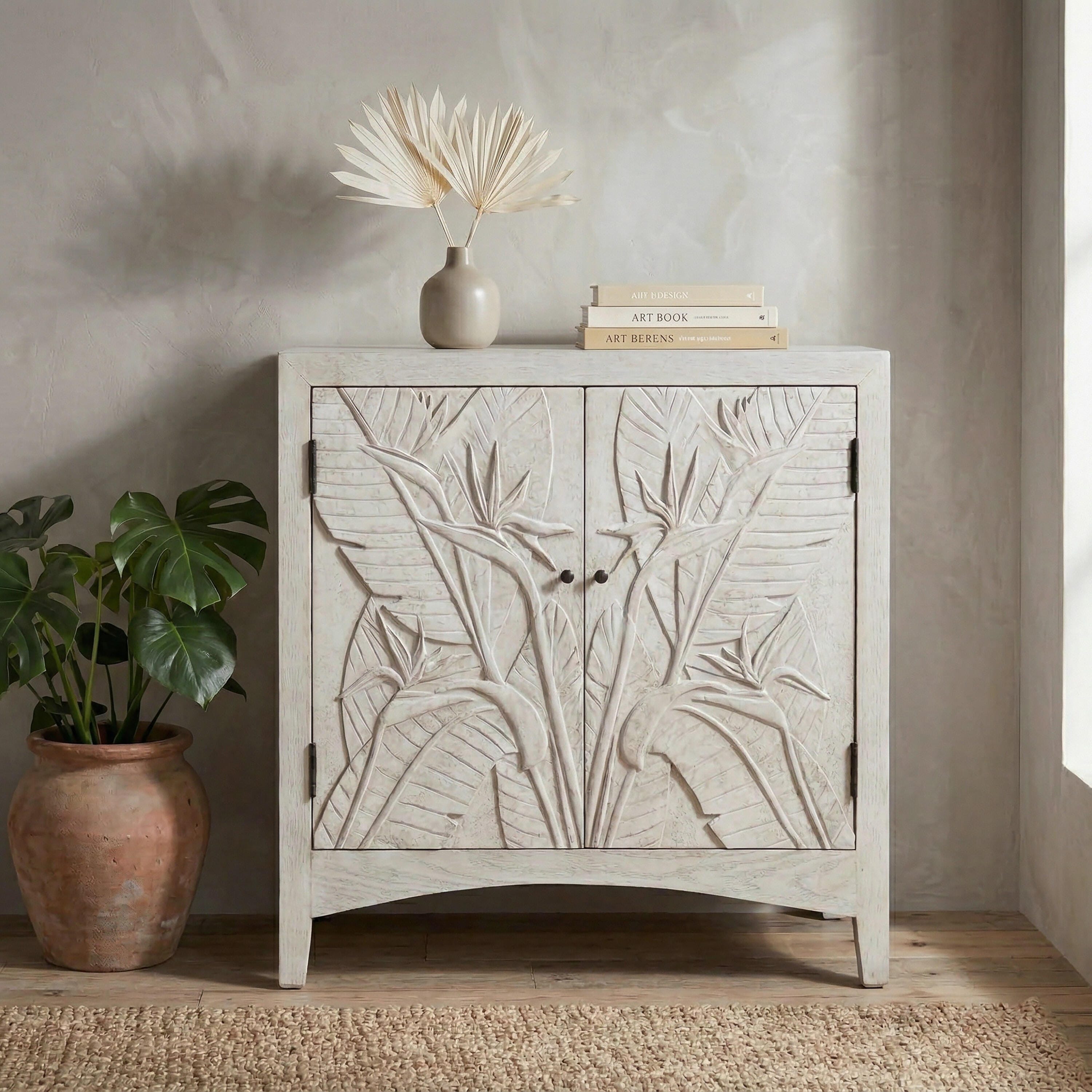 Linon Palmyra 32" Accent Cabinet, , rollover