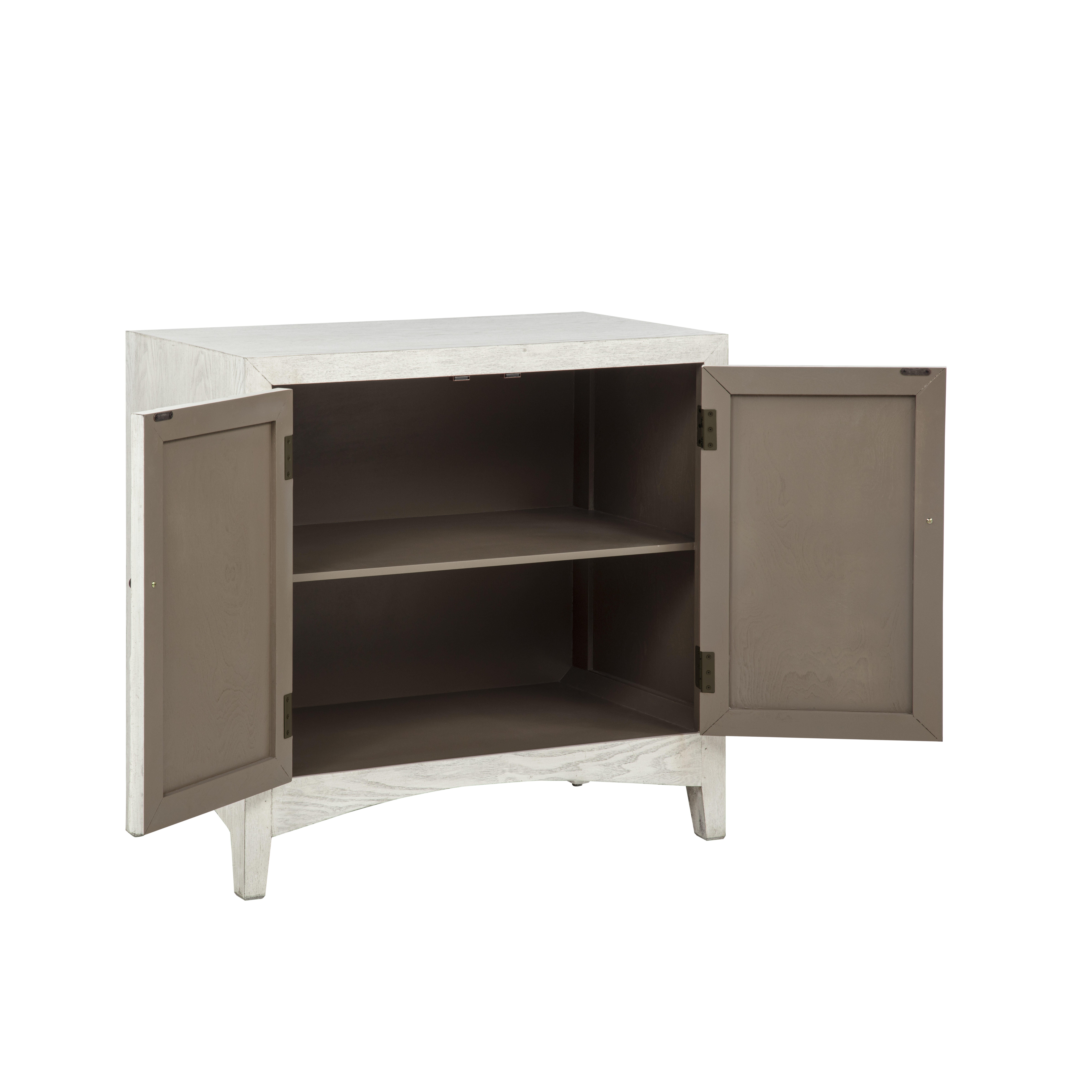 Linon Palmyra 32" Accent Cabinet, , large