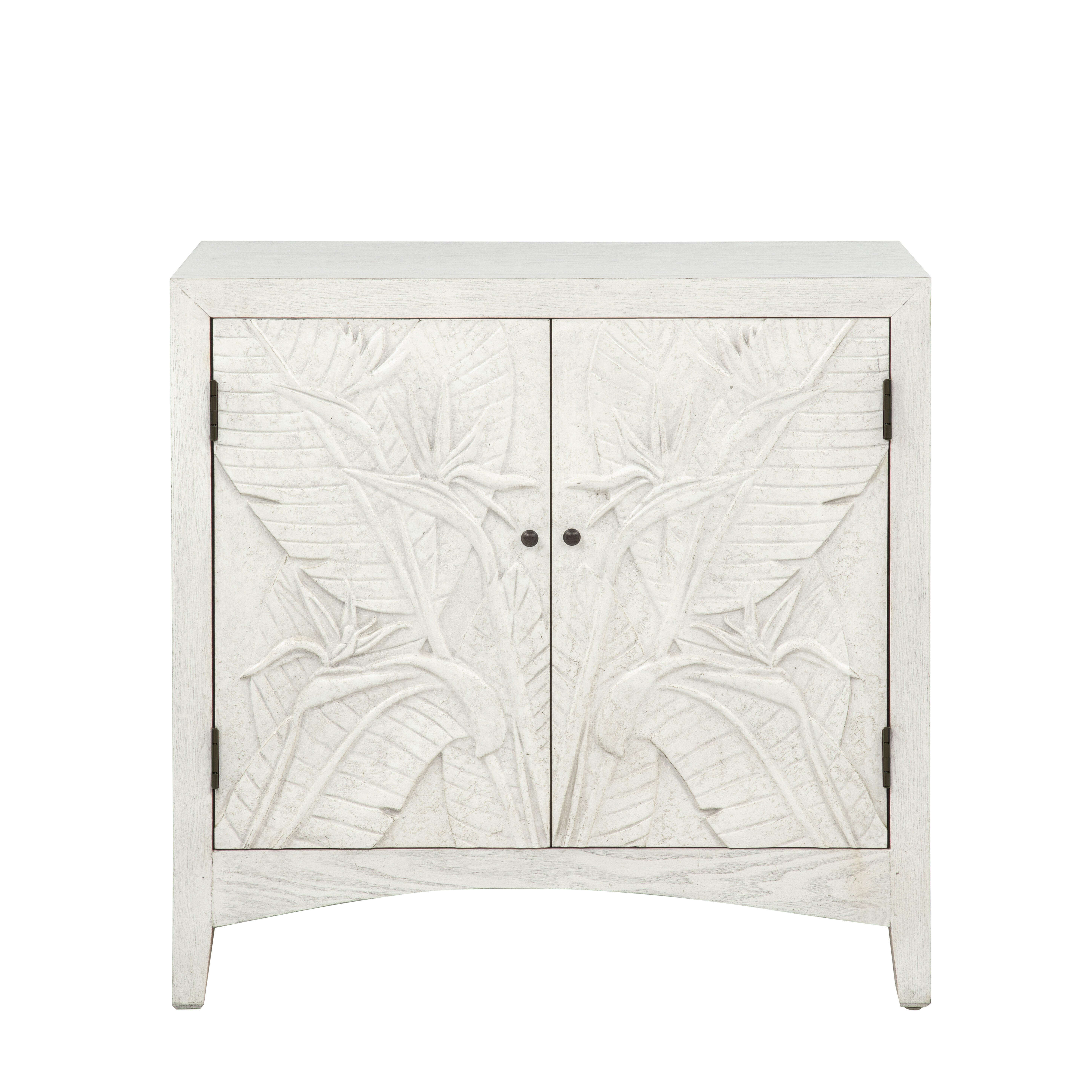 Linon Palmyra 32" Accent Cabinet, , large