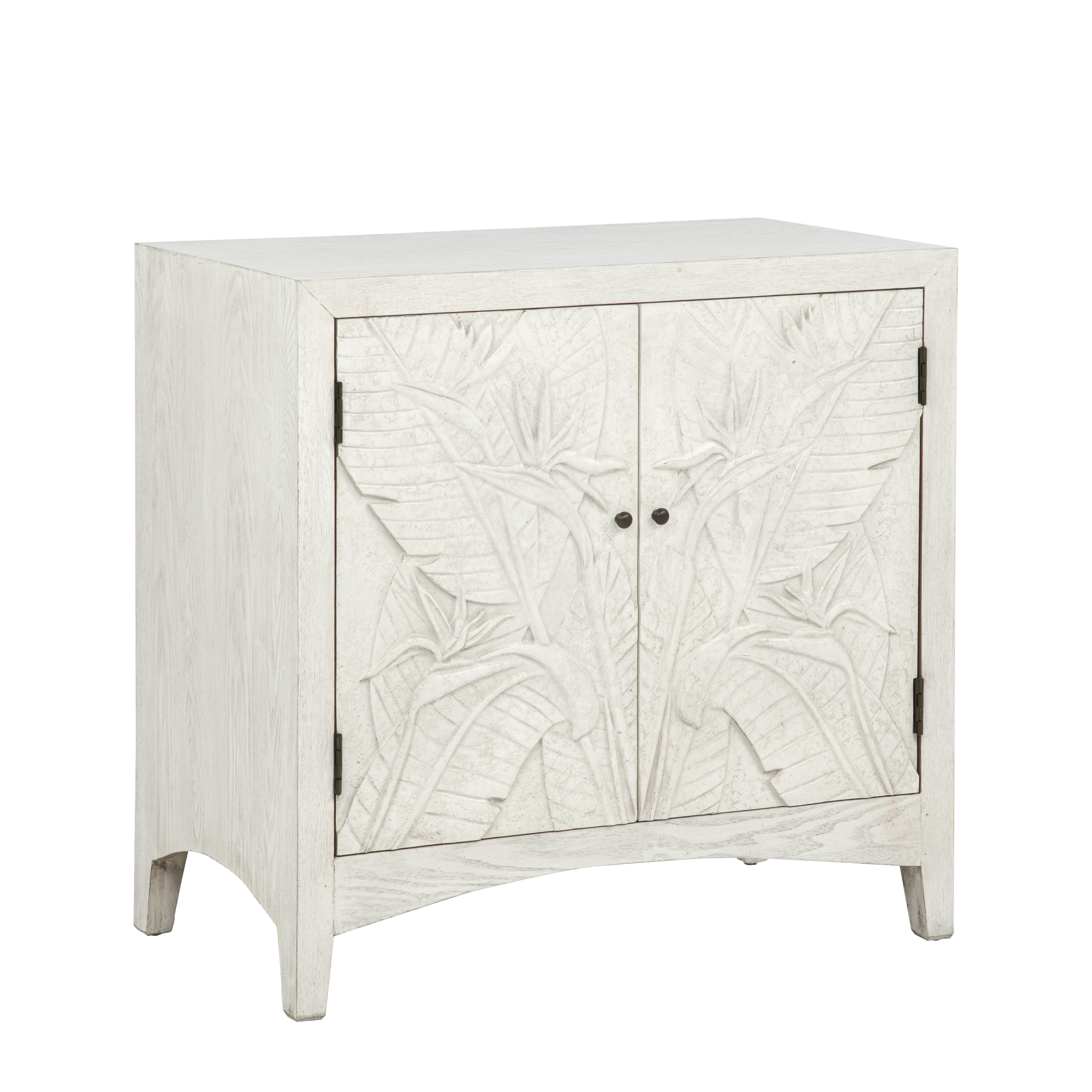 Linon Palmyra 32" Accent Cabinet, , large