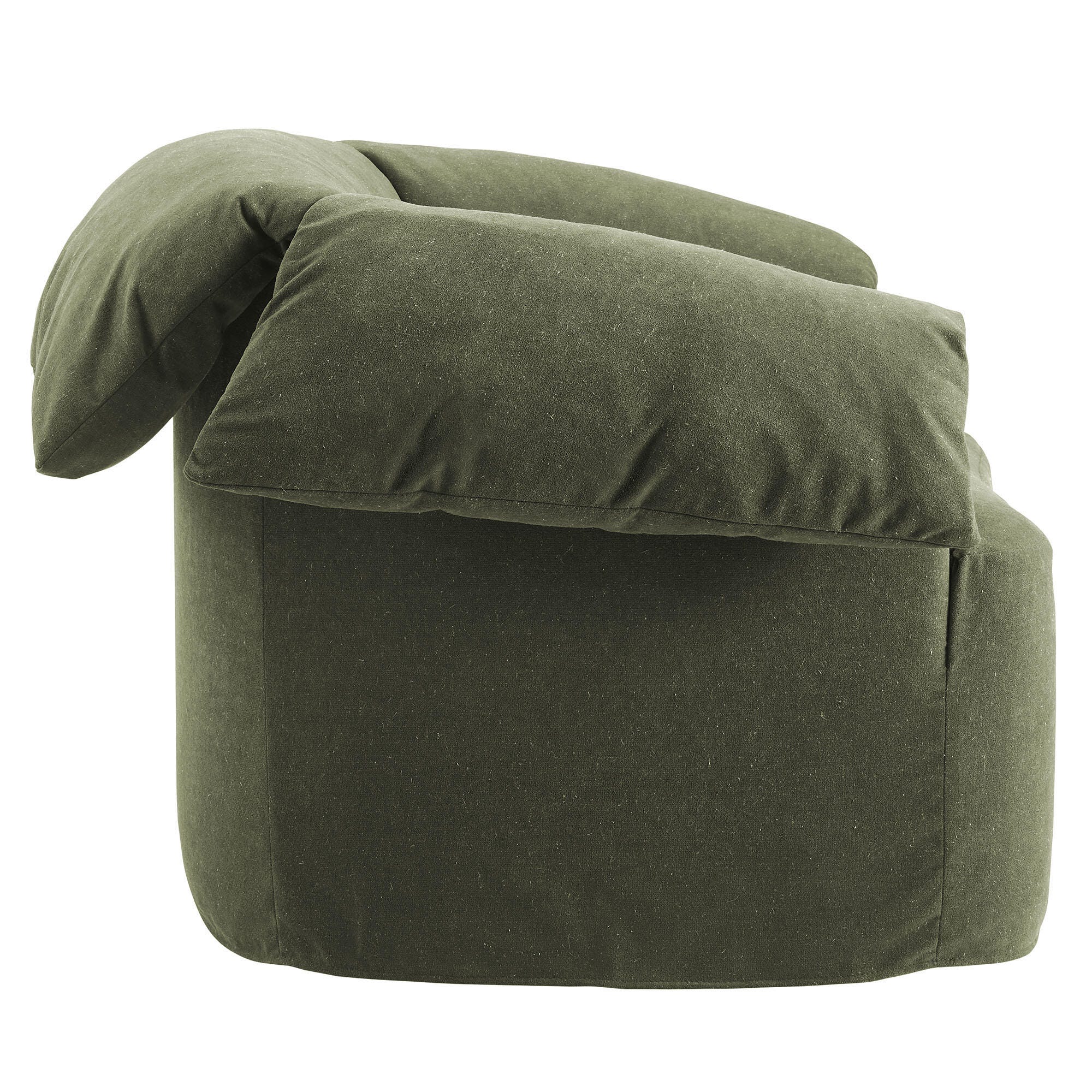 Modway Lark Oversized Chair, Sage, large