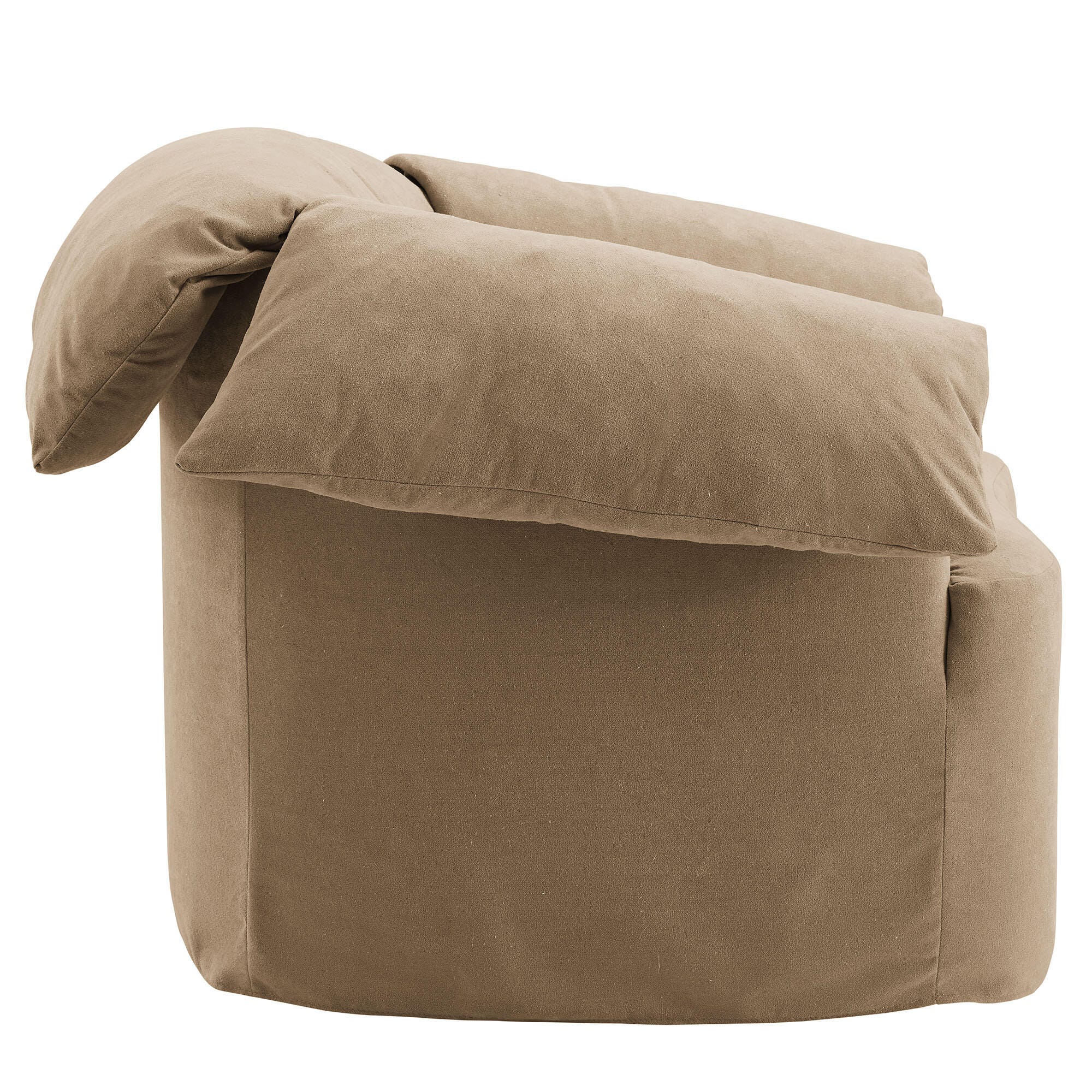 Modway Lark Oversized Chair, Almond, large