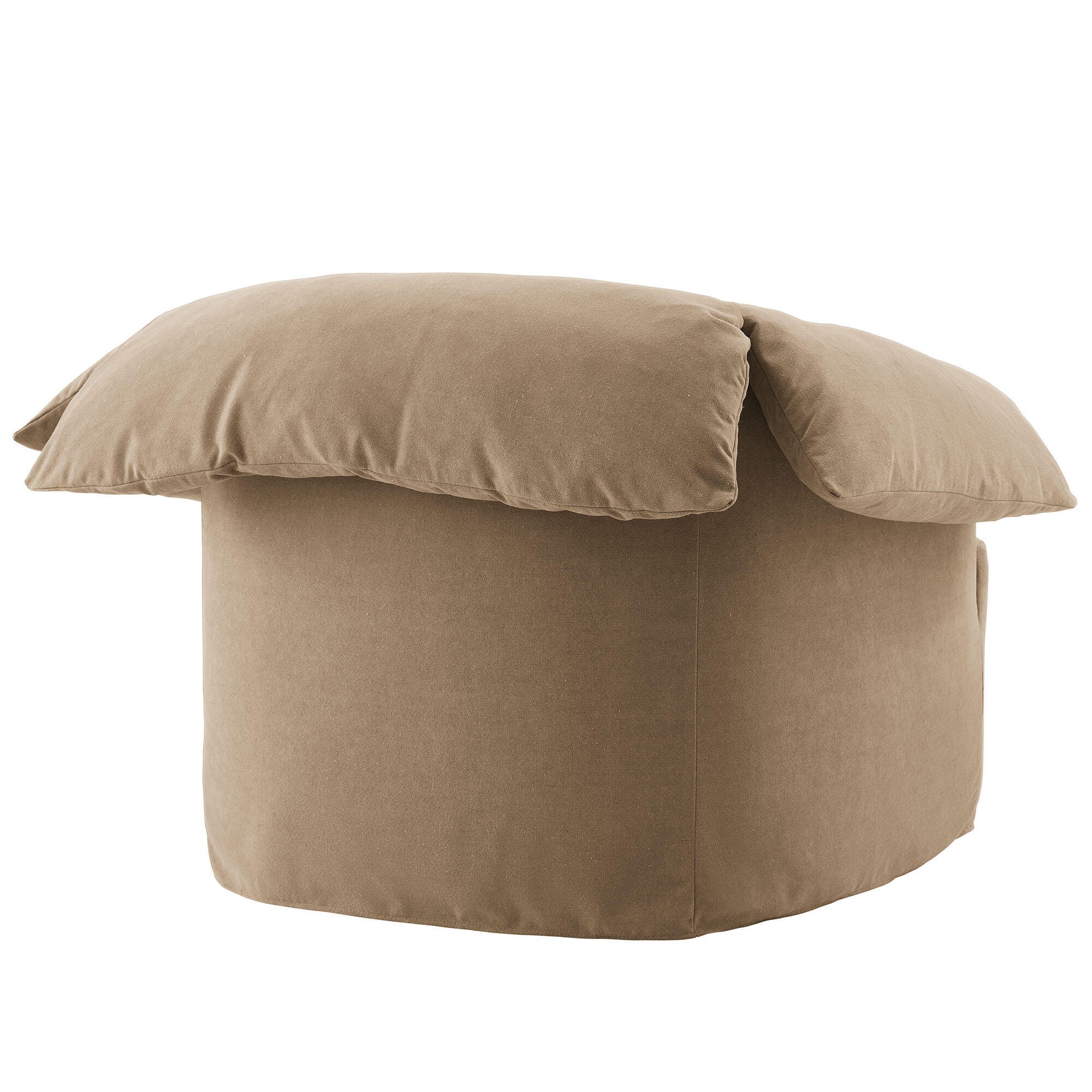 Modway Lark Oversized Chair, Almond, large