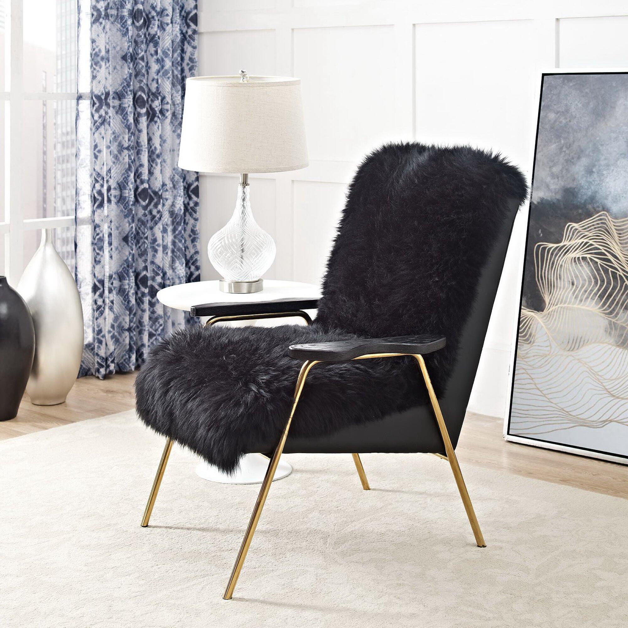 Modway Sprint Accent Chair, Black, rollover