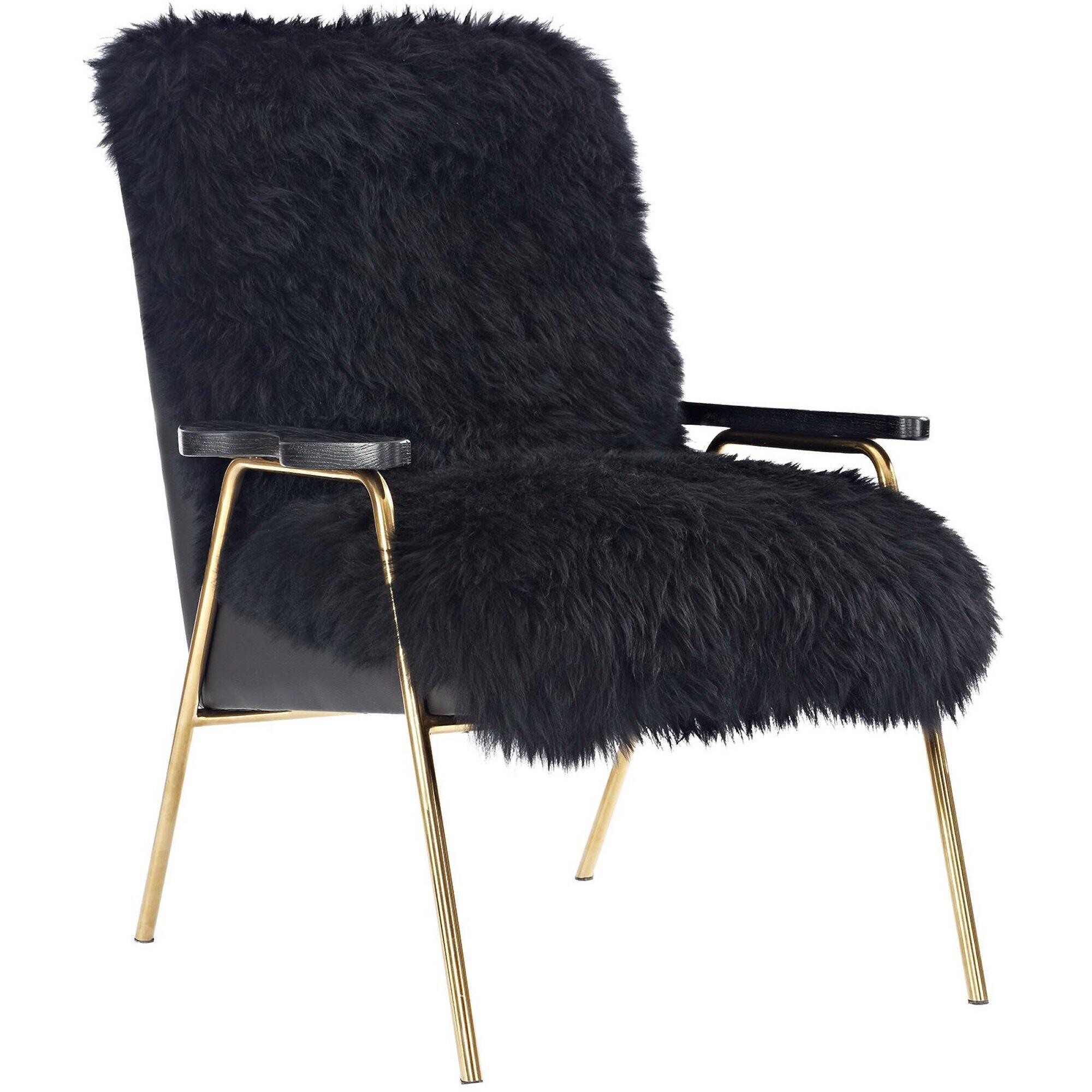 Modway Sprint Accent Chair, Black, large