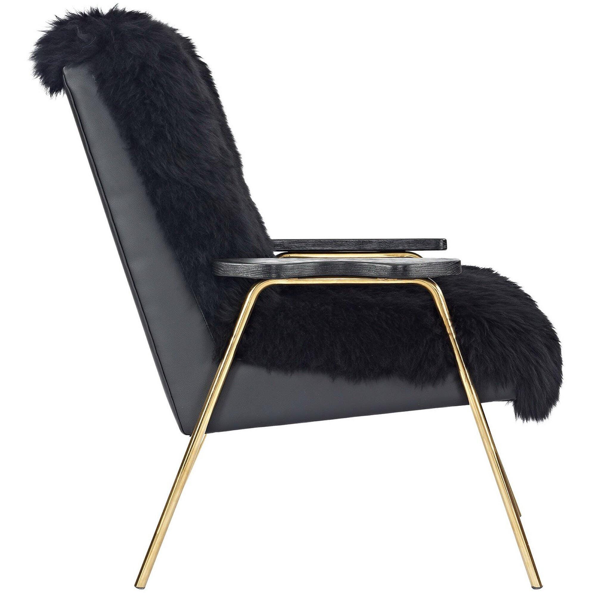 Modway Sprint Accent Chair, Black, large