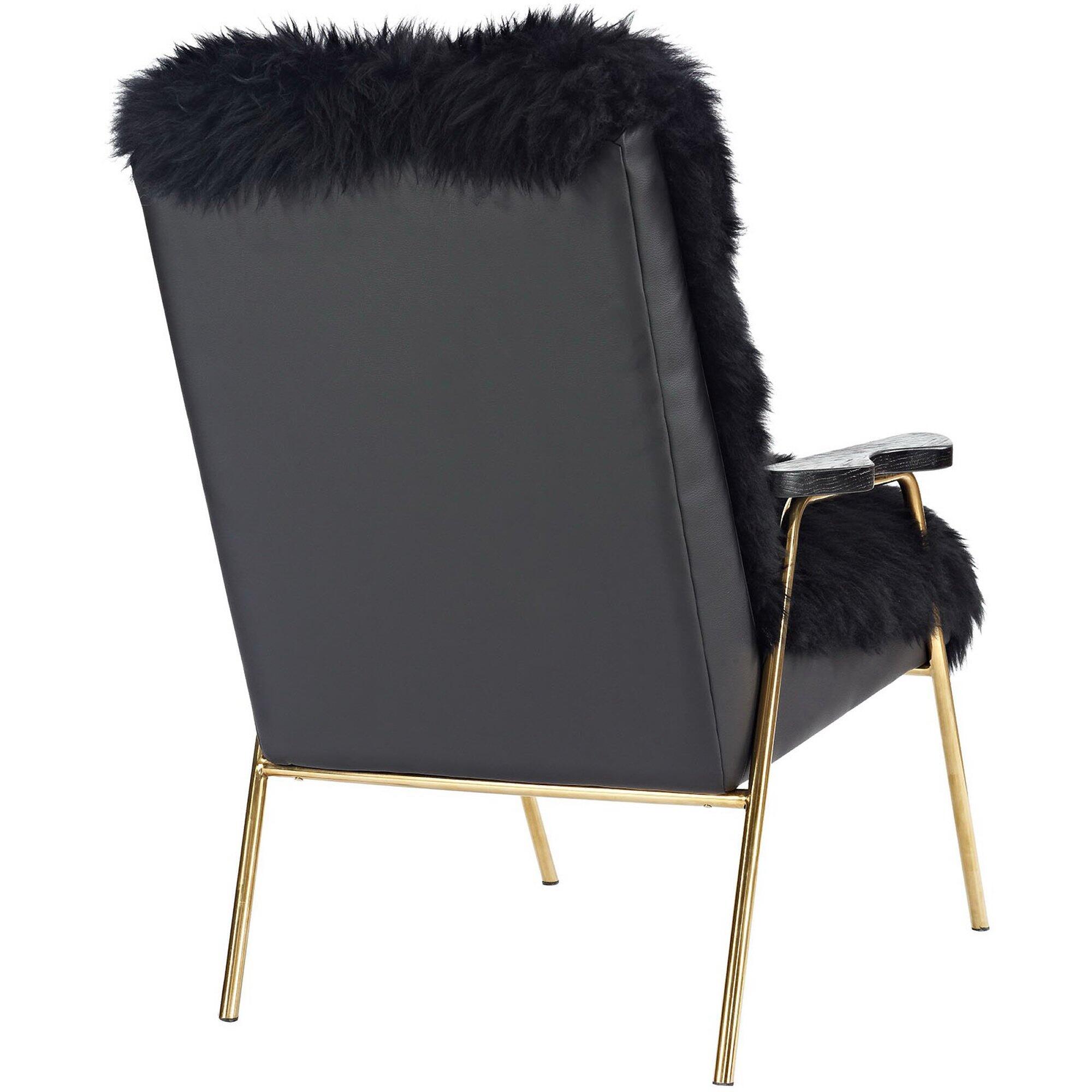 Modway Sprint Accent Chair, Black, large