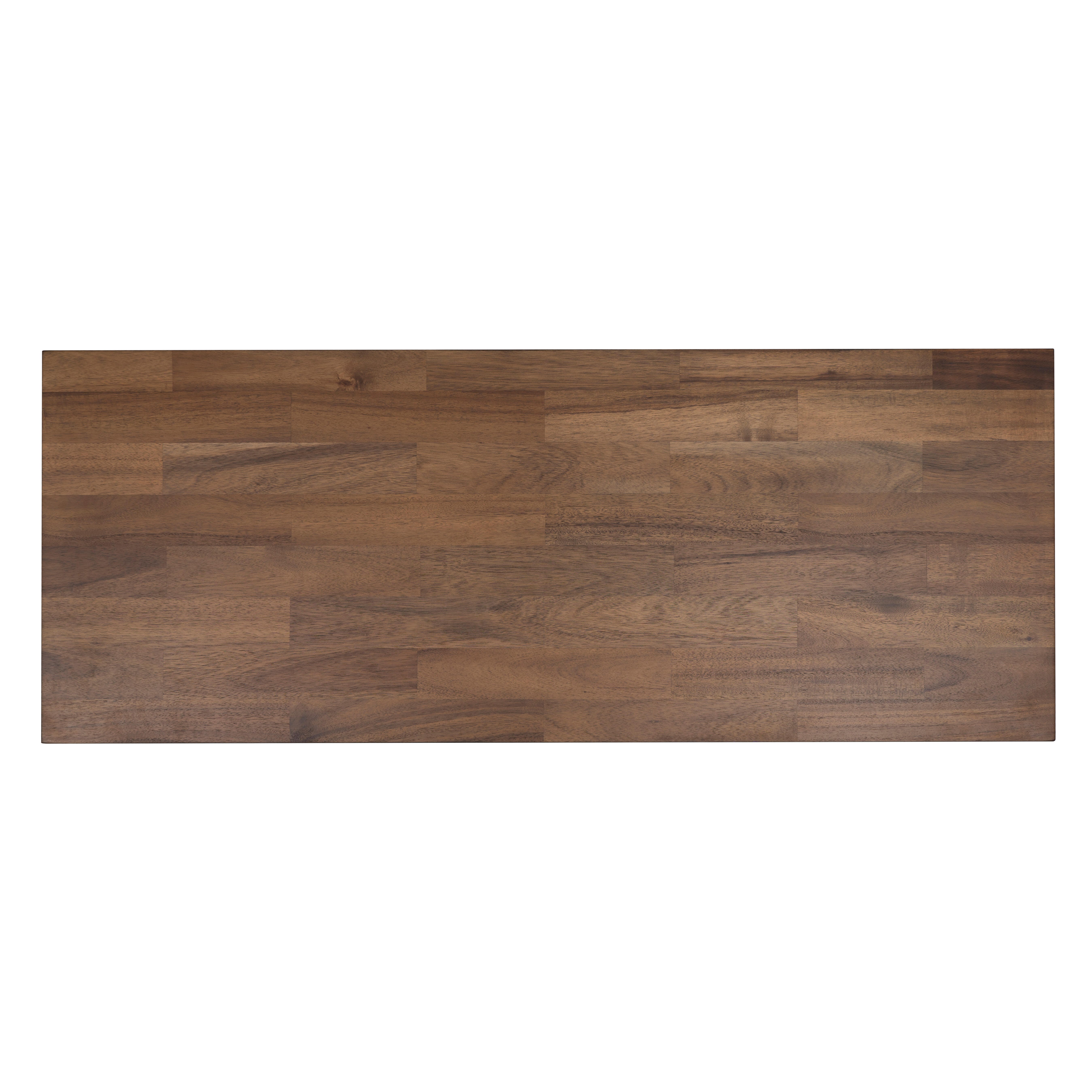 Linon Aster Console Table, Navy/Brown, large