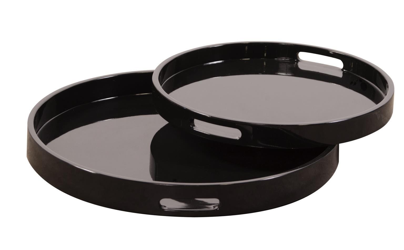 Howard Elliott Round Decorative Tray, , large