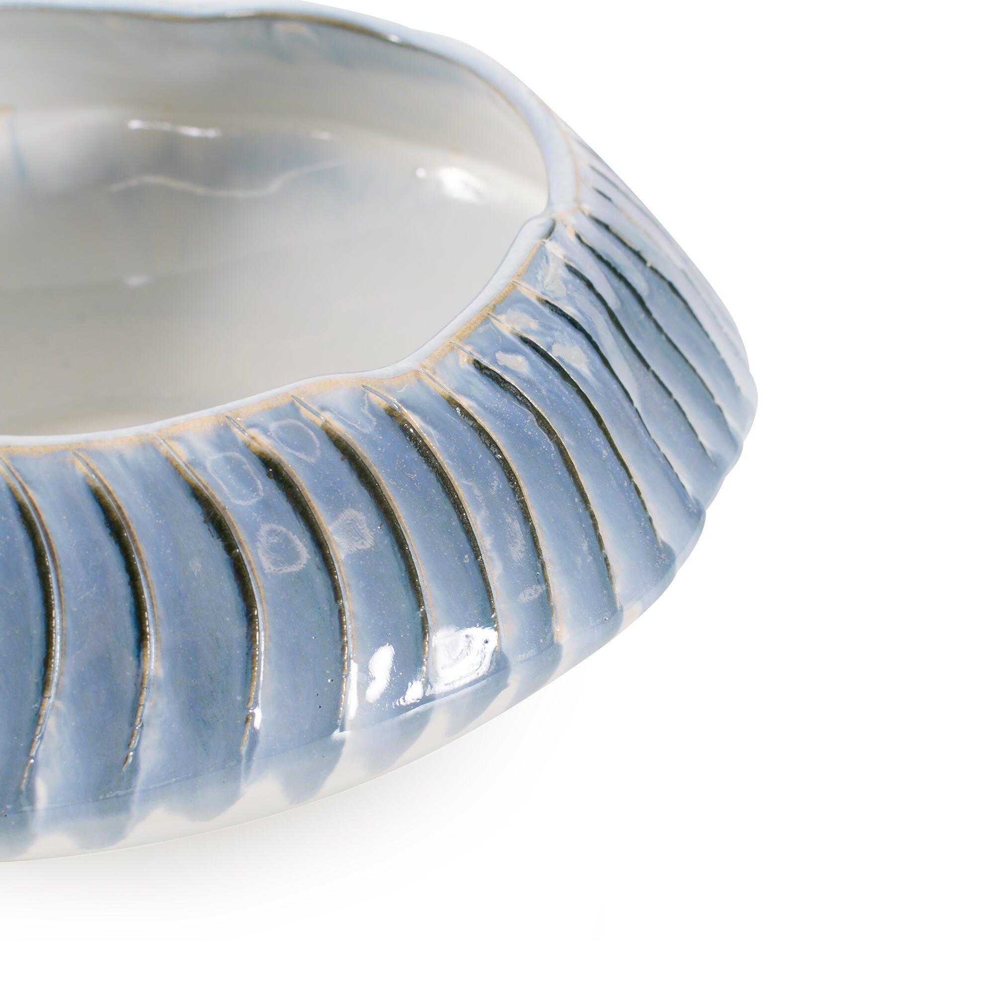Howard Elliott Blue Ridge Decorative Bowl, , large