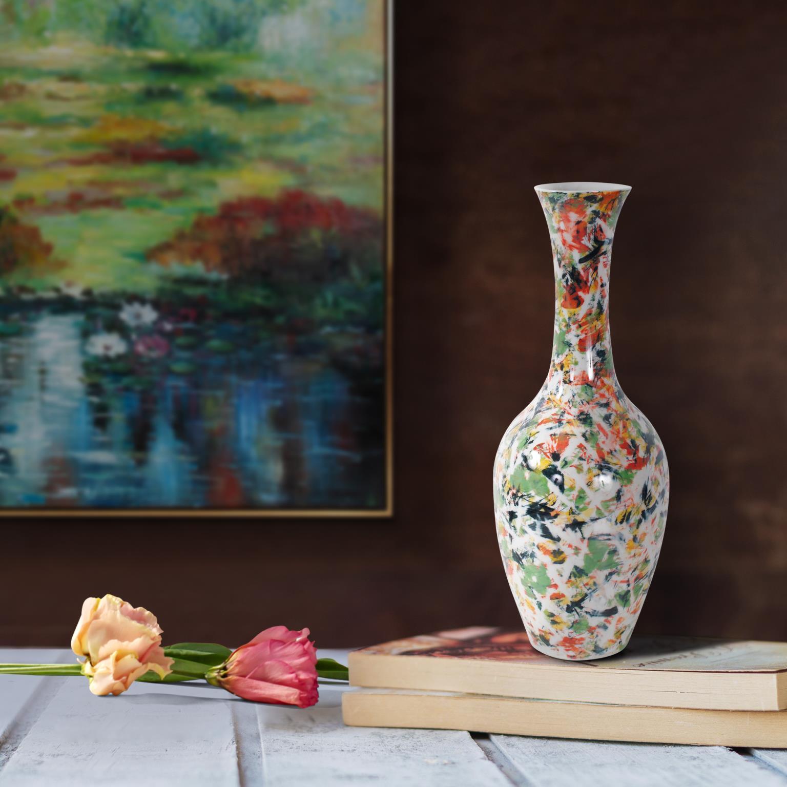 Howard Elliott Jardin Tall Vase, , rollover