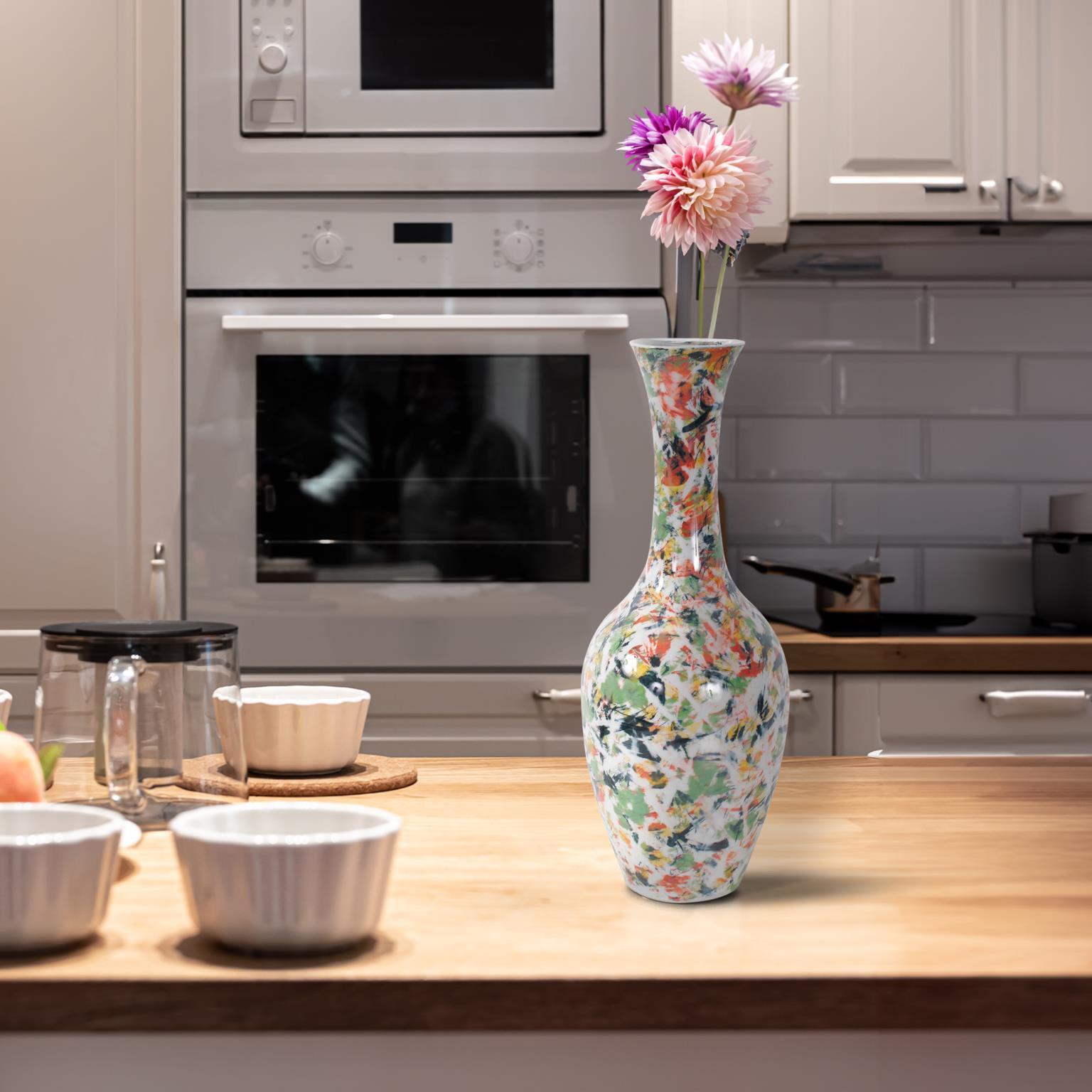 Howard Elliott Jardin Tall Vase, , large