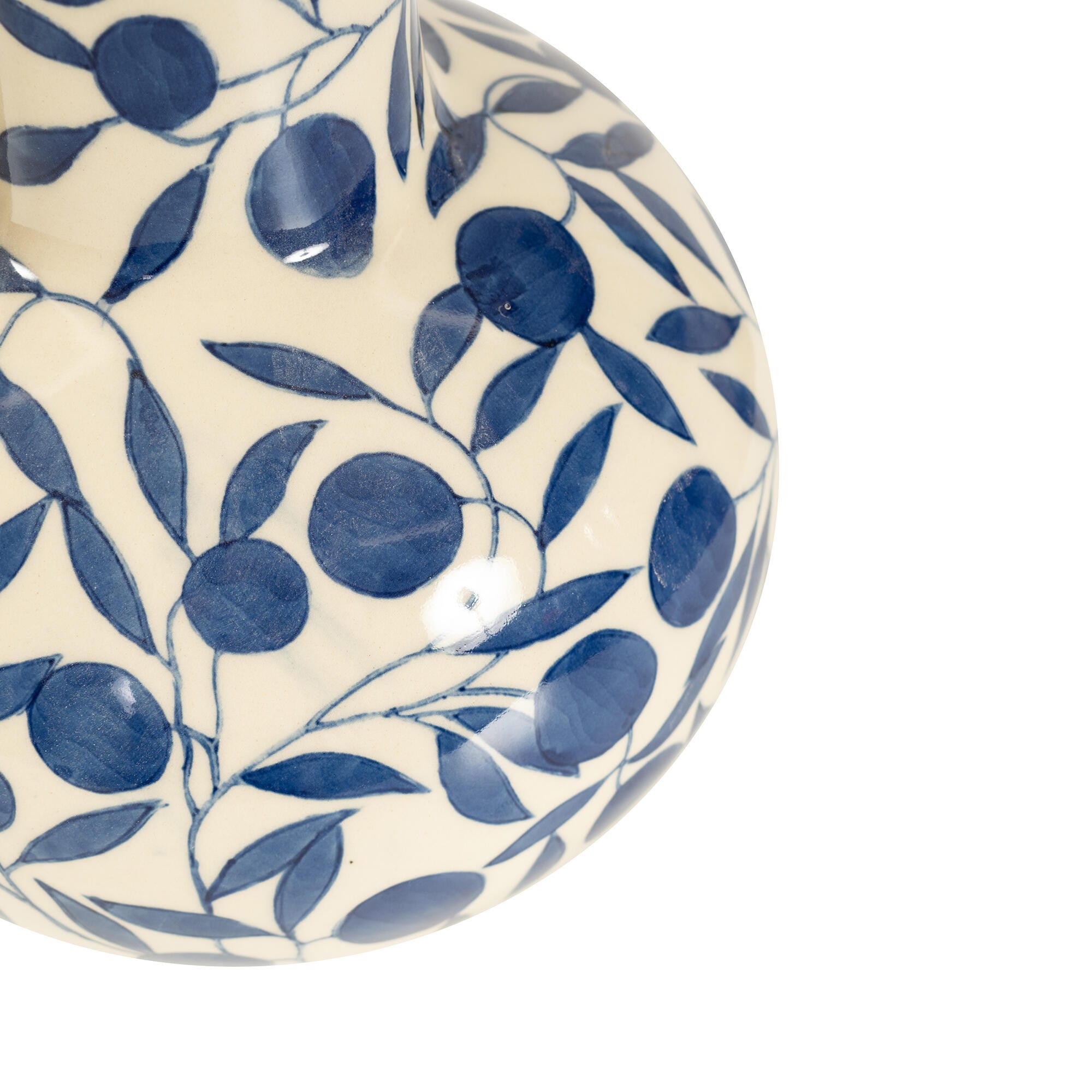 Howard Elliott Olivia Vase, Blue, large
