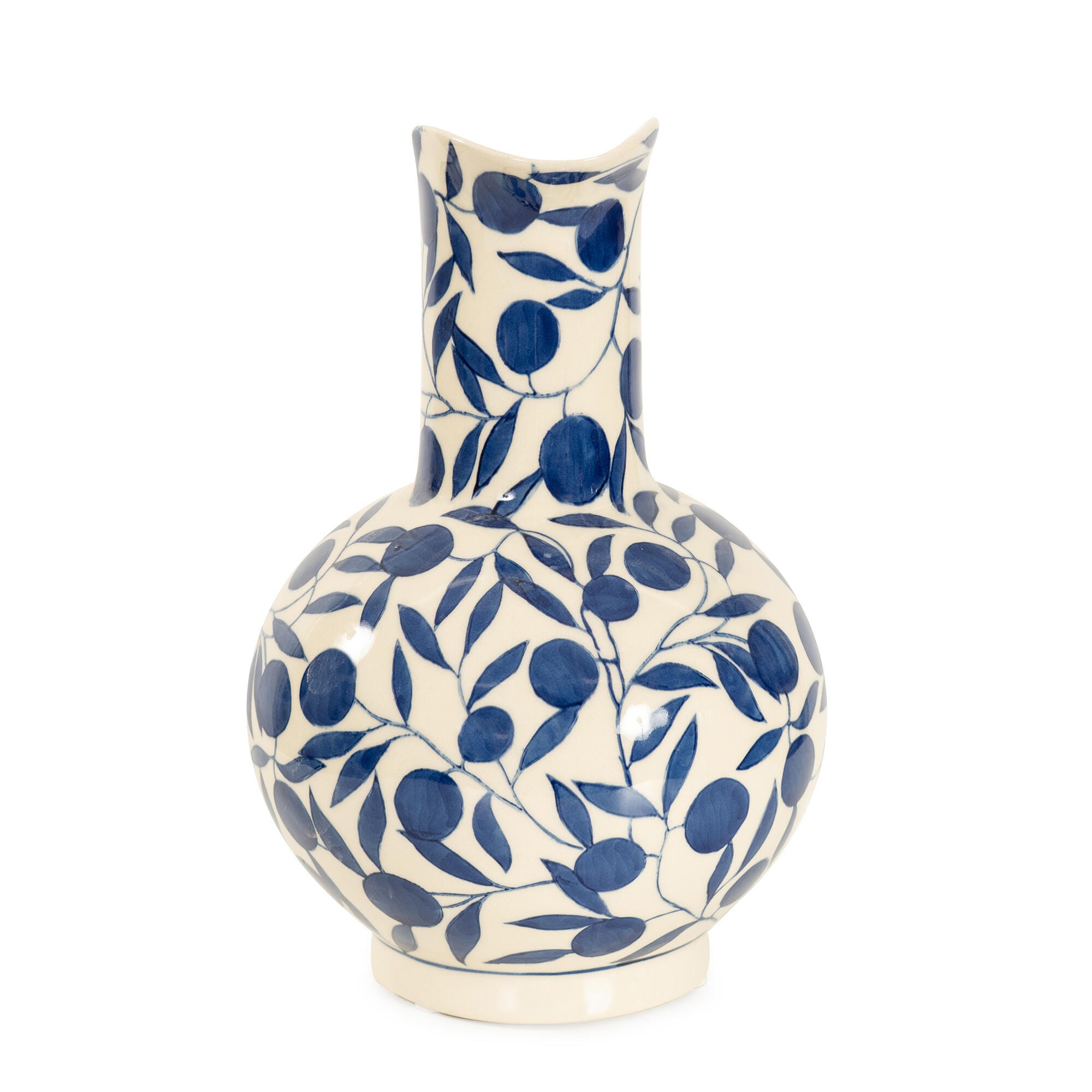 Howard Elliott Olivia Vase, Blue, large