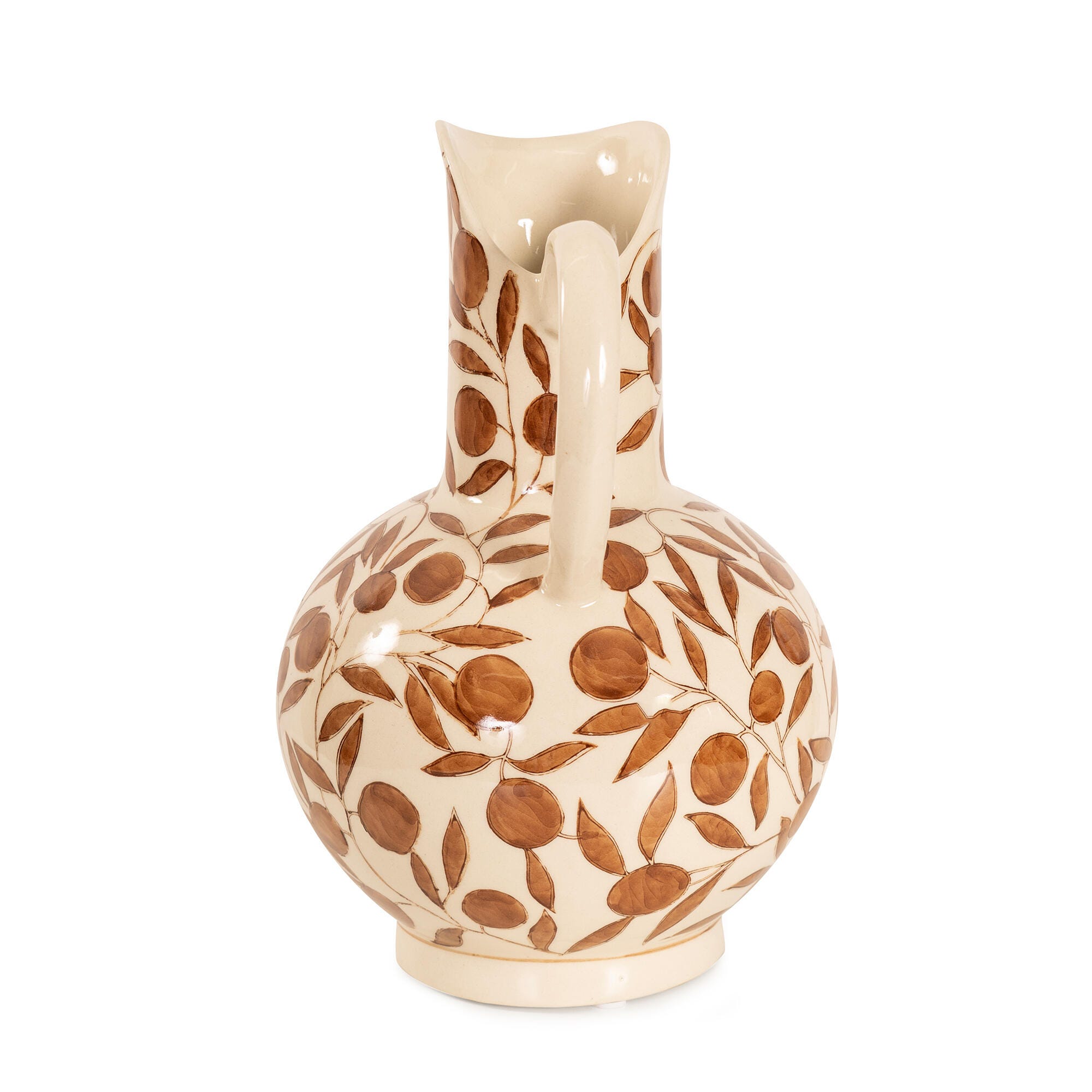 Howard Elliott Olivia Vase, Brown, large