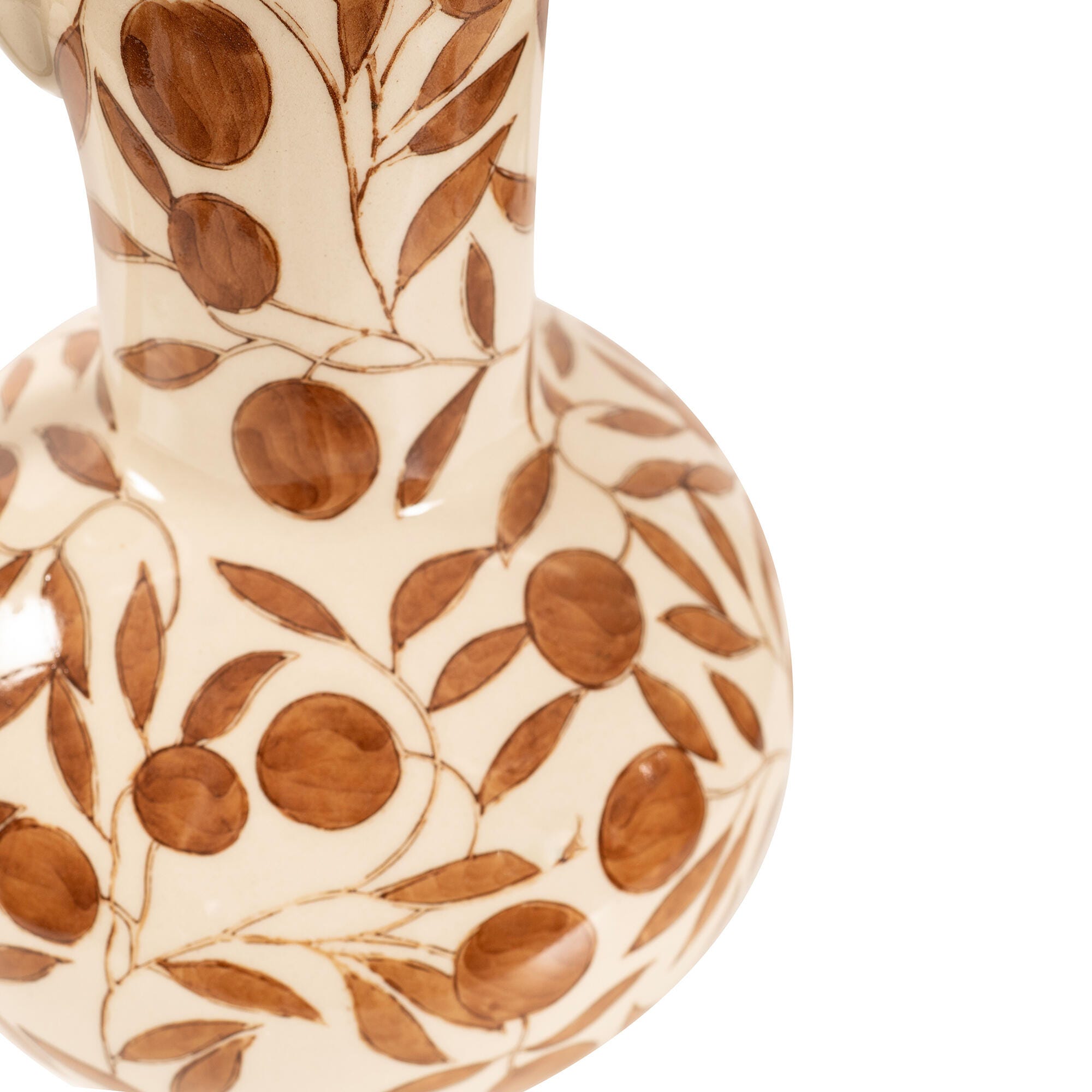 Howard Elliott Olivia Vase, Brown, large