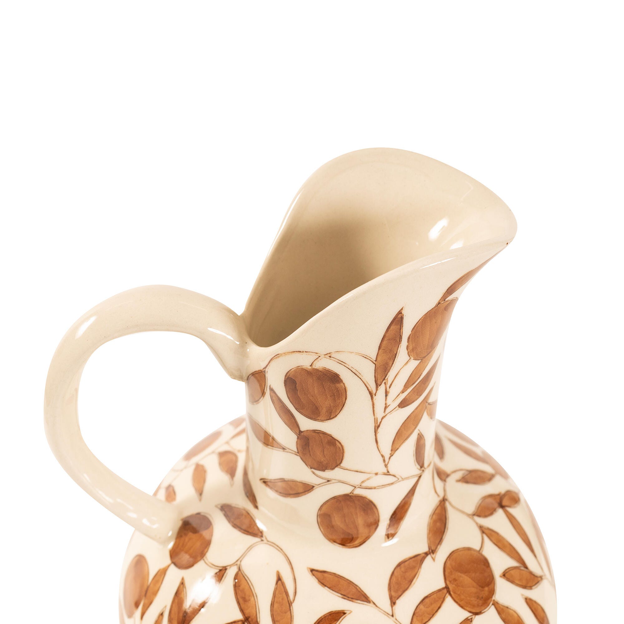 Howard Elliott Olivia Vase, Brown, large