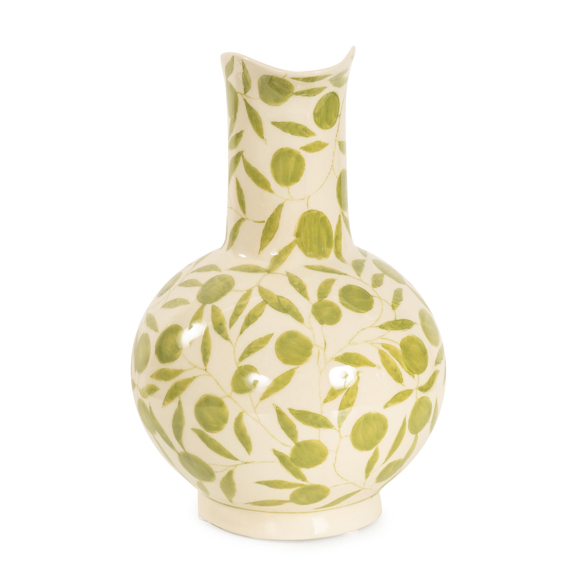 Howard Elliott Olivia Vase, Sage Green, large