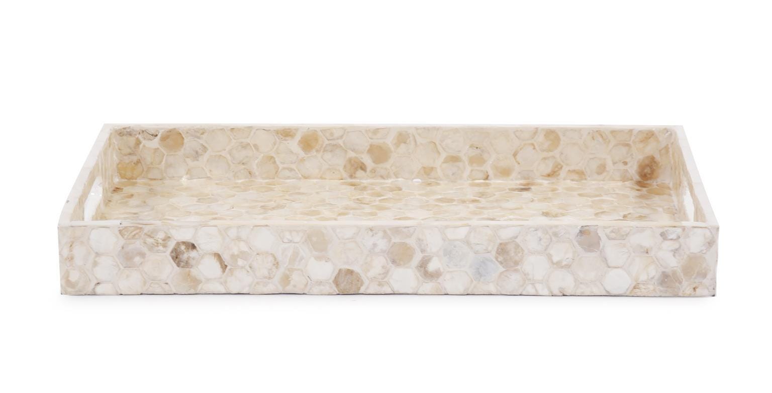 Howard Elliott Geometric Decorative Tray, , large
