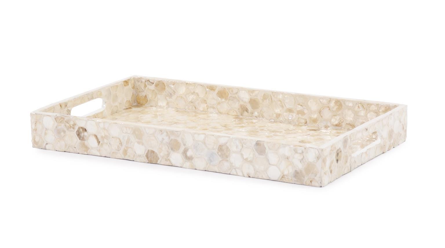Howard Elliott Geometric Decorative Tray, , large