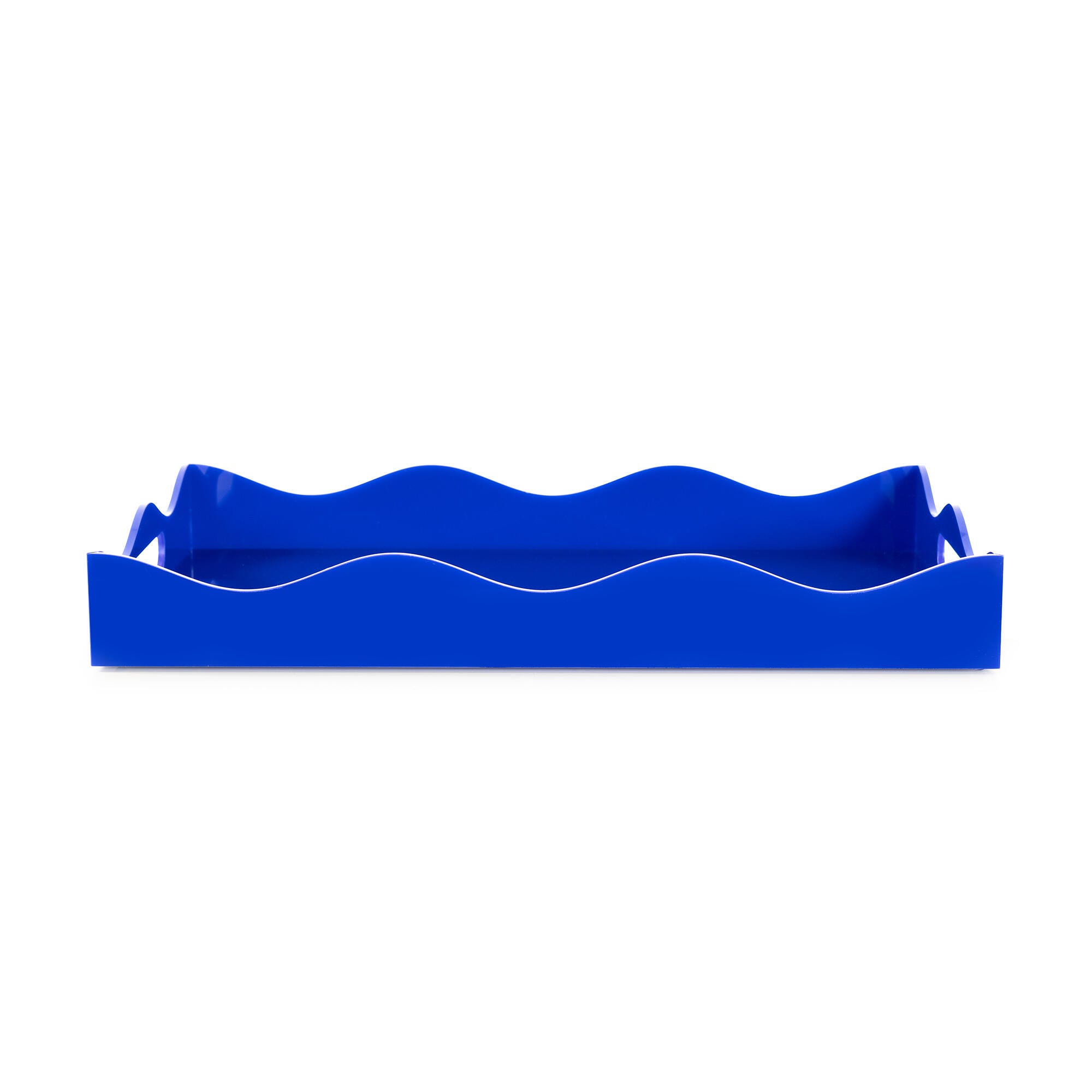 Howard Elliott Decorative Tray, Blue, large