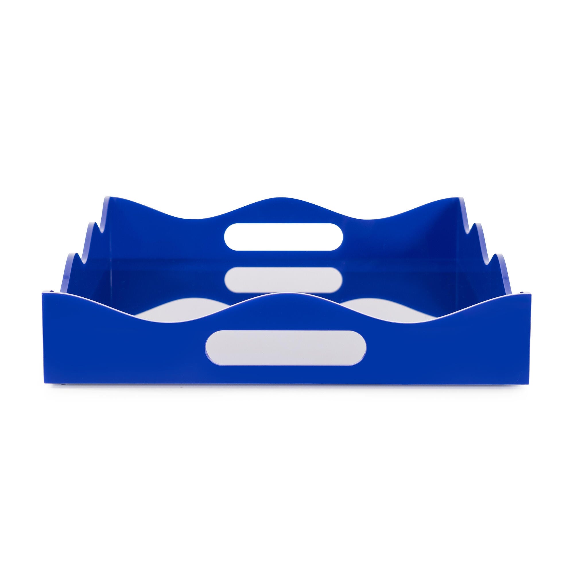Howard Elliott Decorative Tray, Blue, large
