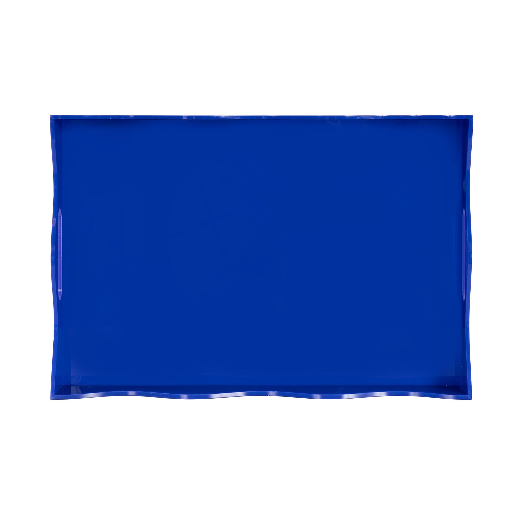 Howard Elliott Decorative Tray, Blue, large