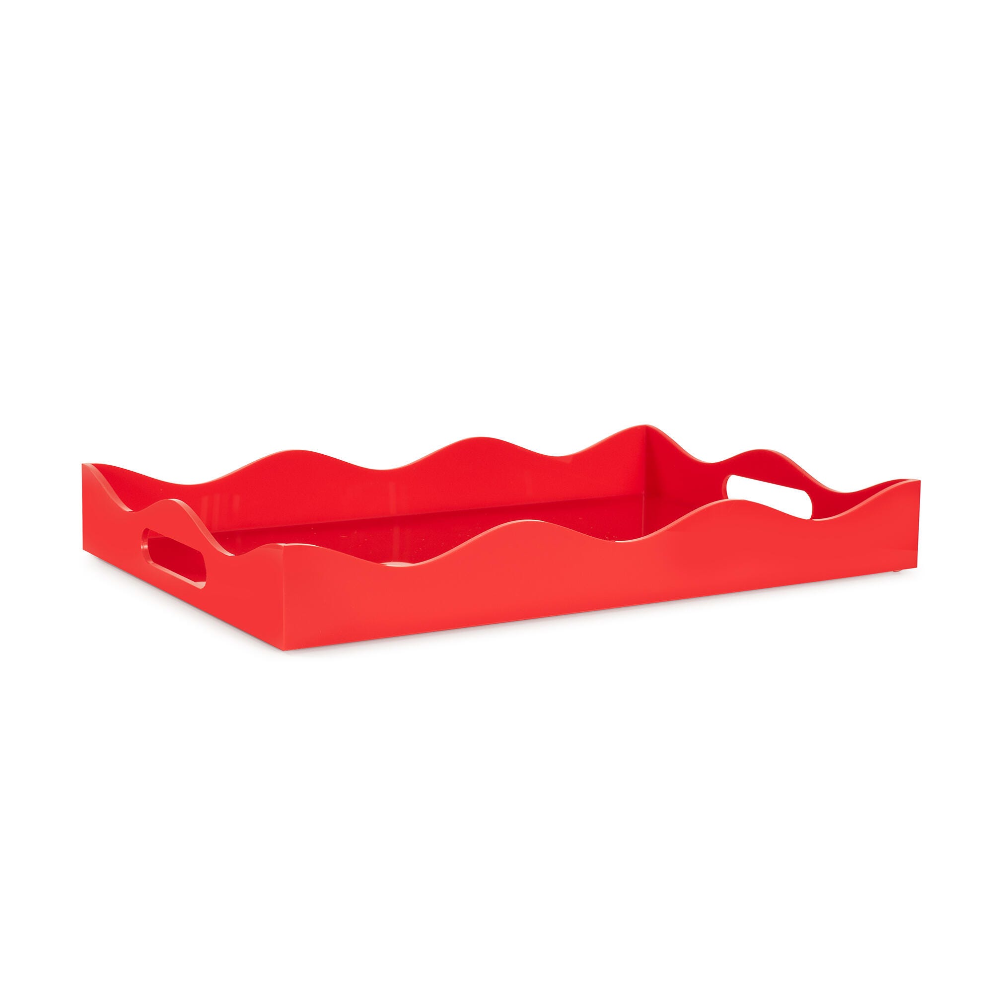 Howard Elliott Decorative Tray, Red, large