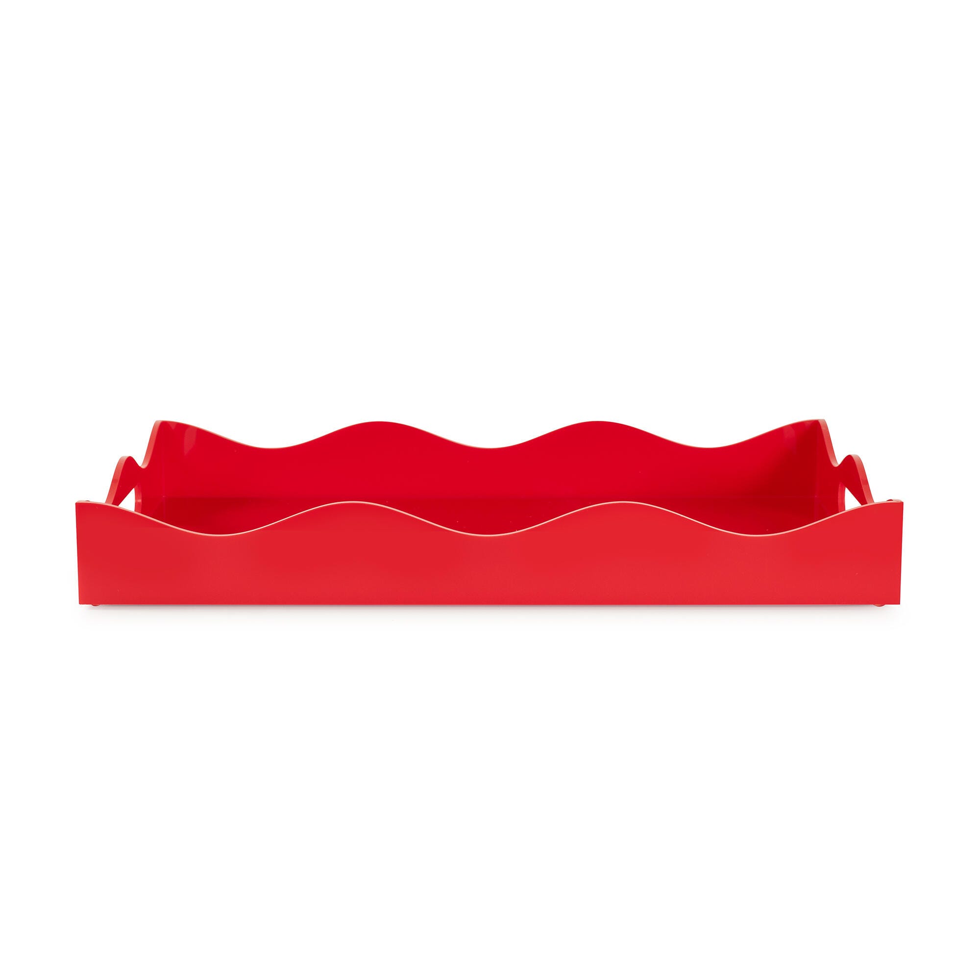 Howard Elliott Decorative Tray, Red, large