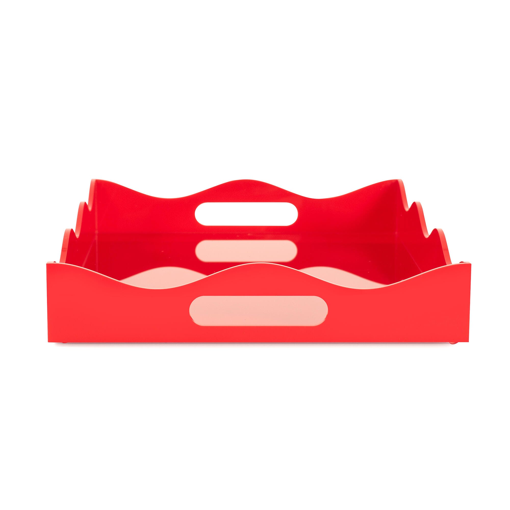 Howard Elliott Decorative Tray, Red, large