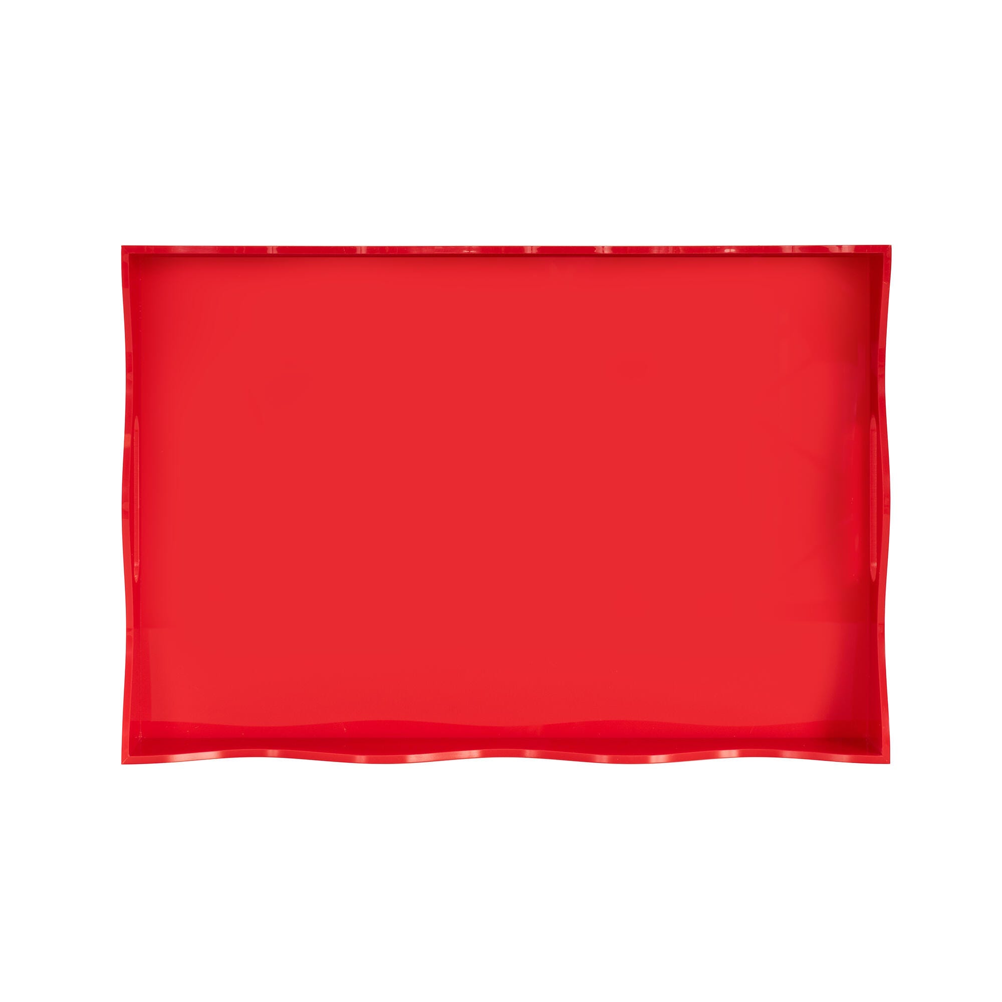 Howard Elliott Decorative Tray, Red, large
